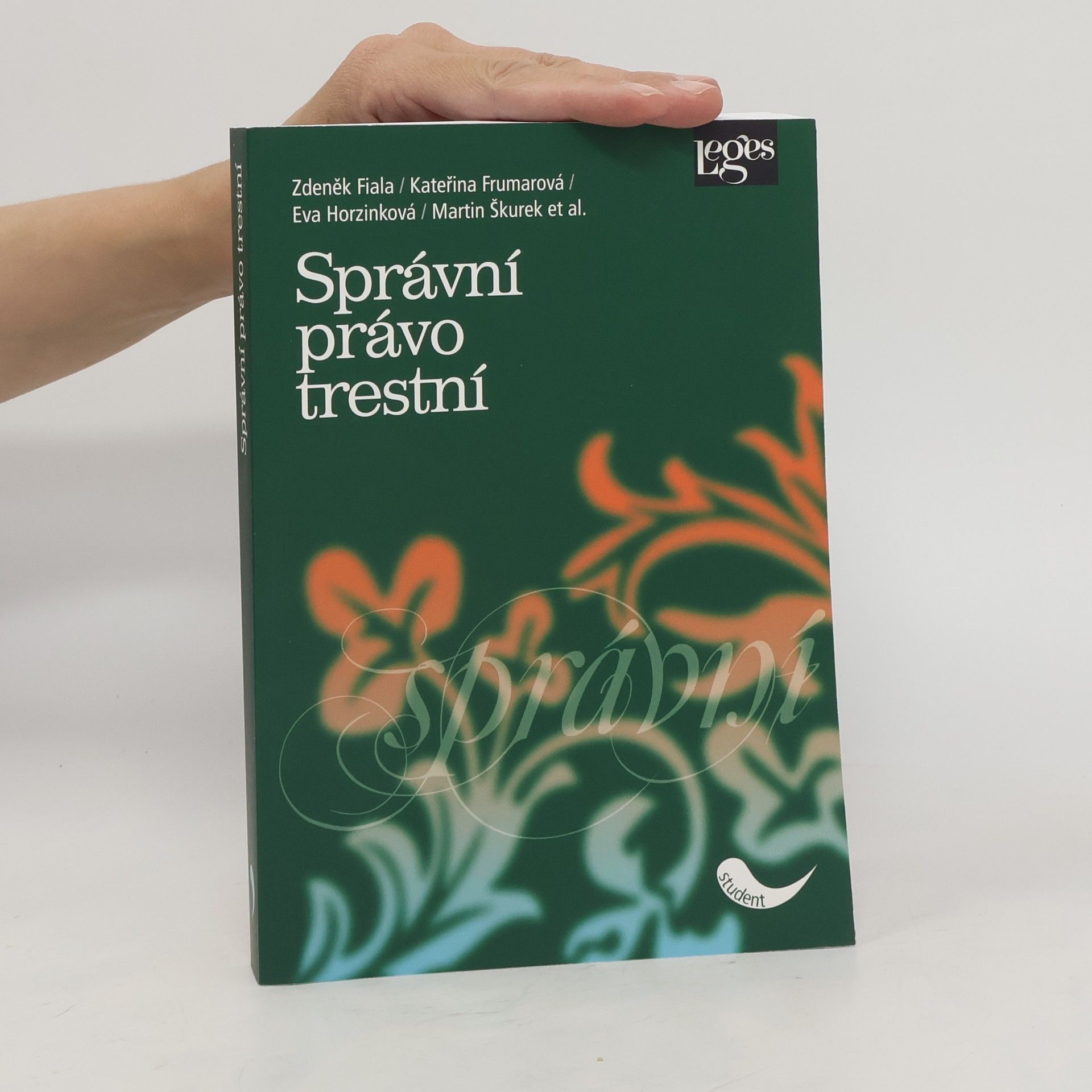 Eva Horzinková Správní právo trestní