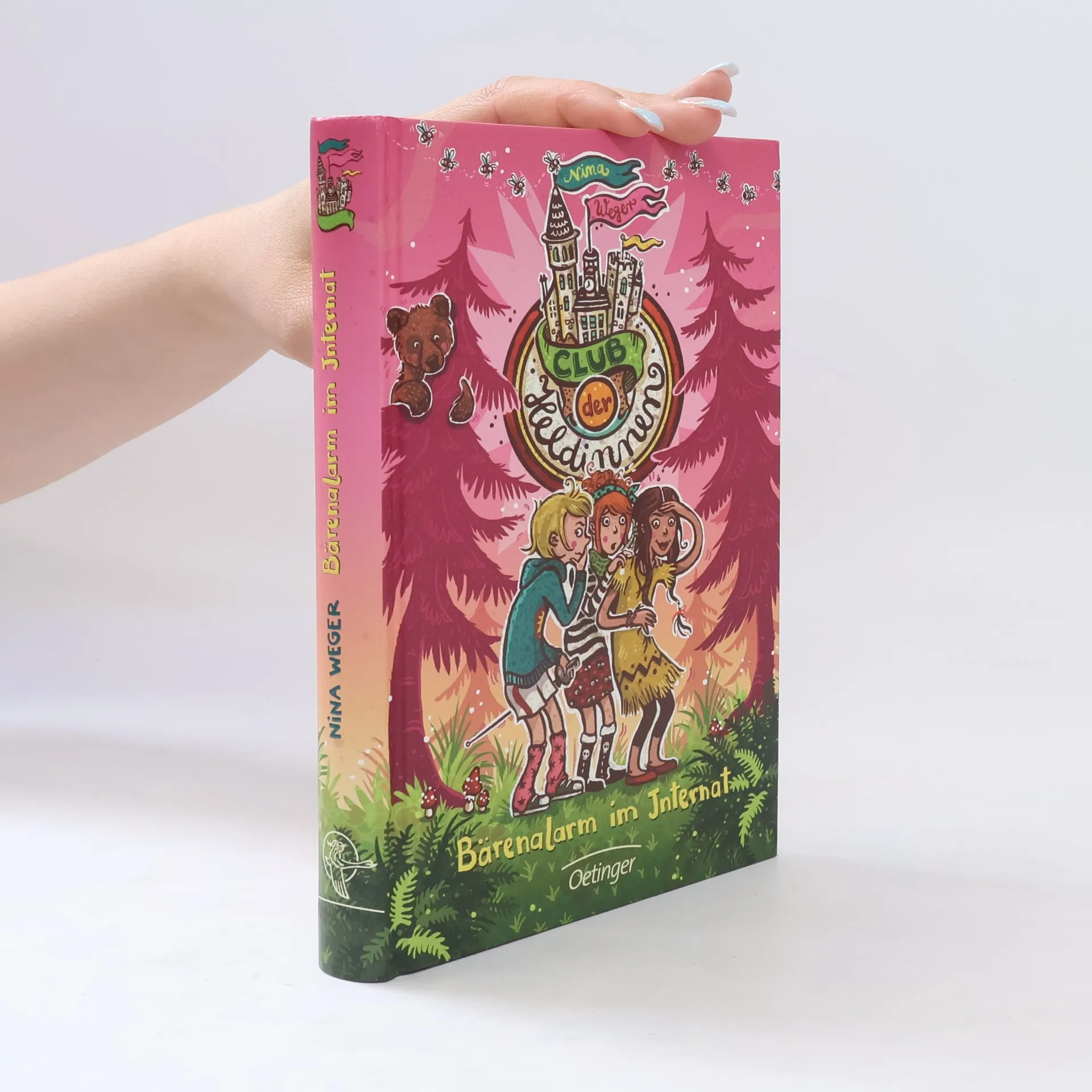 Club der Heldinnen - Bärenalarm im Internat | Buch | Hardcover | Nina Weger