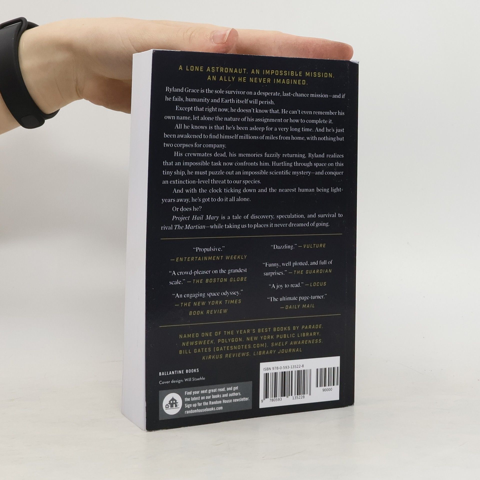 Andy Weir Project Hail Mary