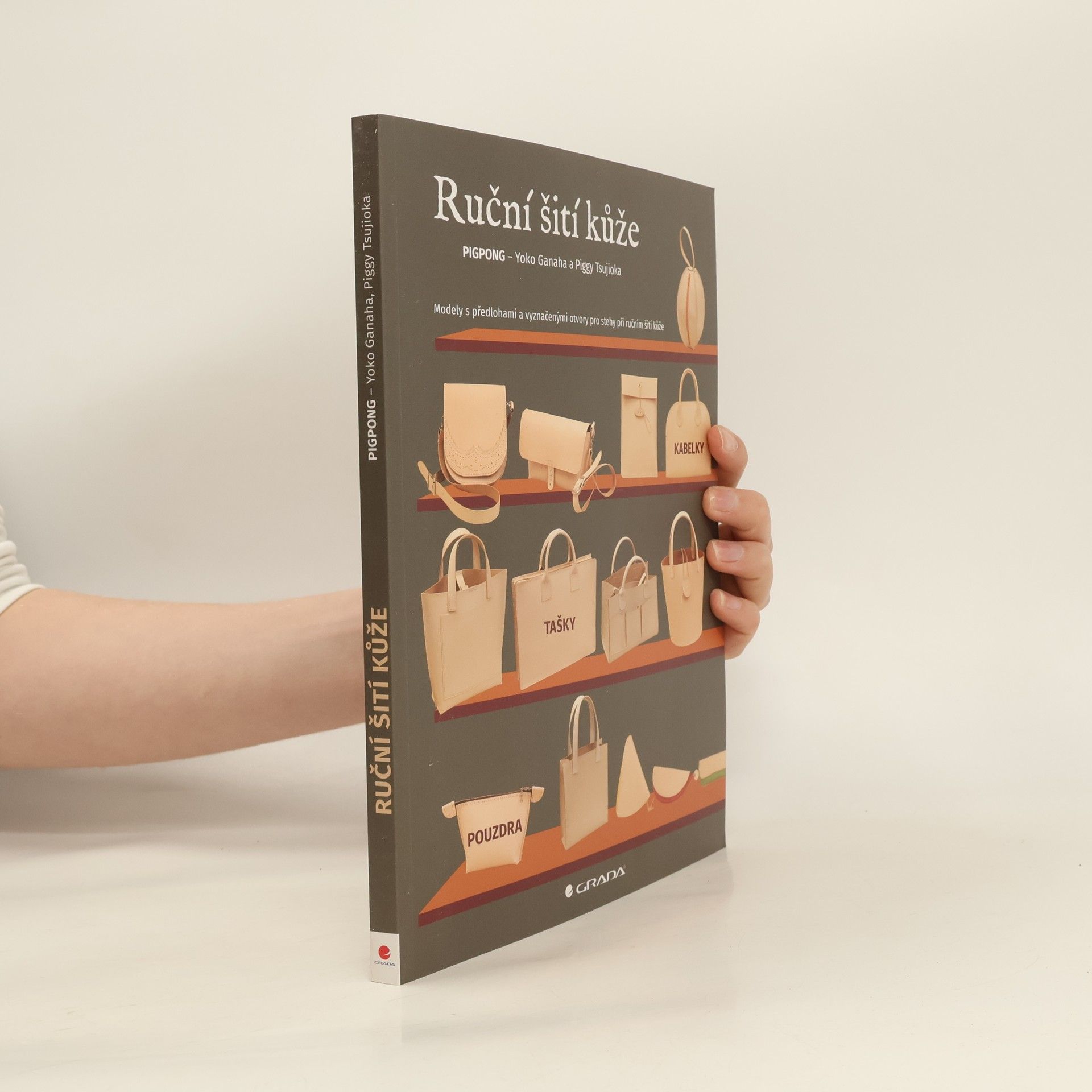Yoko Ganaha Ruční šití kůže - Kabelky, tašky, pouzdra