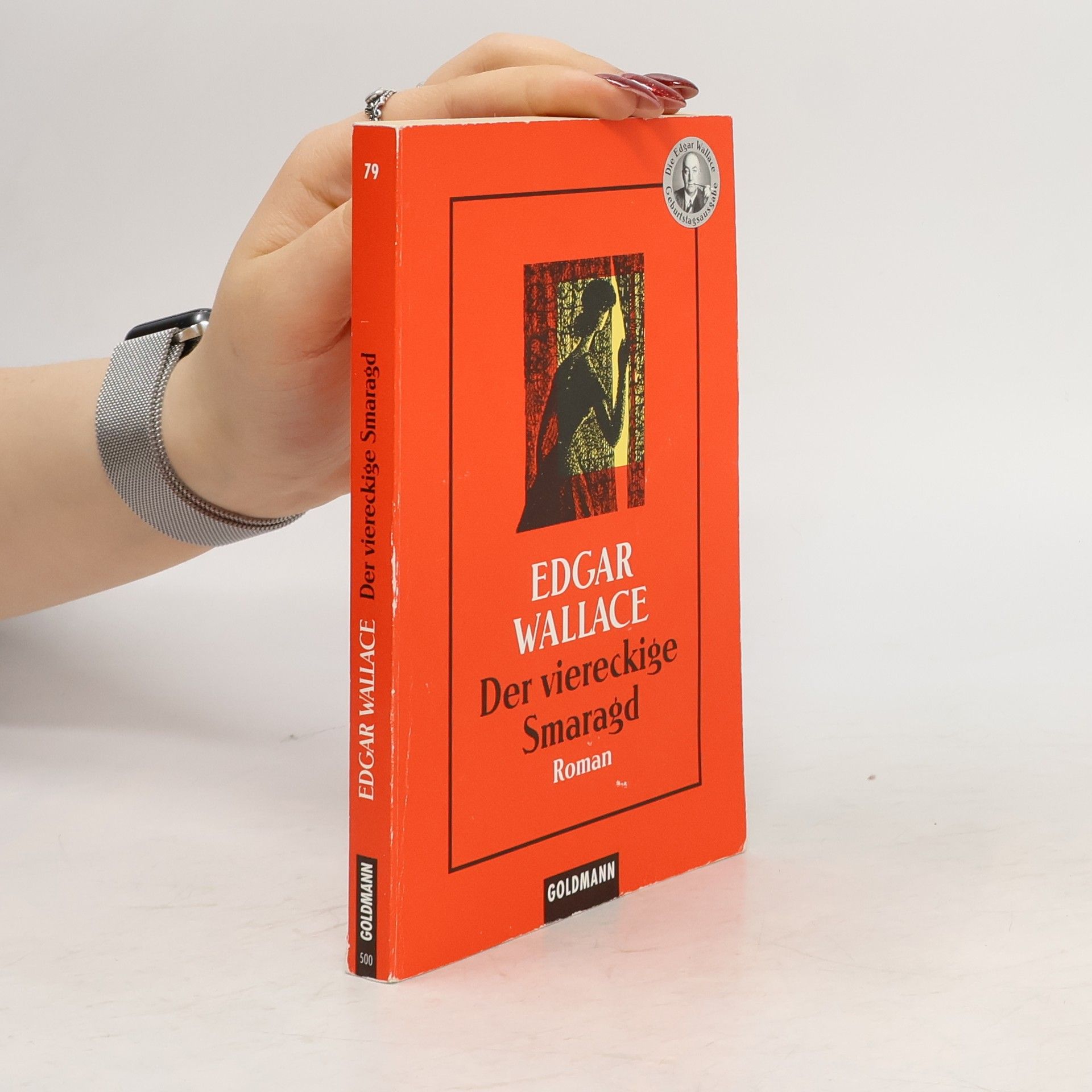 Edgar Wallace Der viereckige Smaragd.