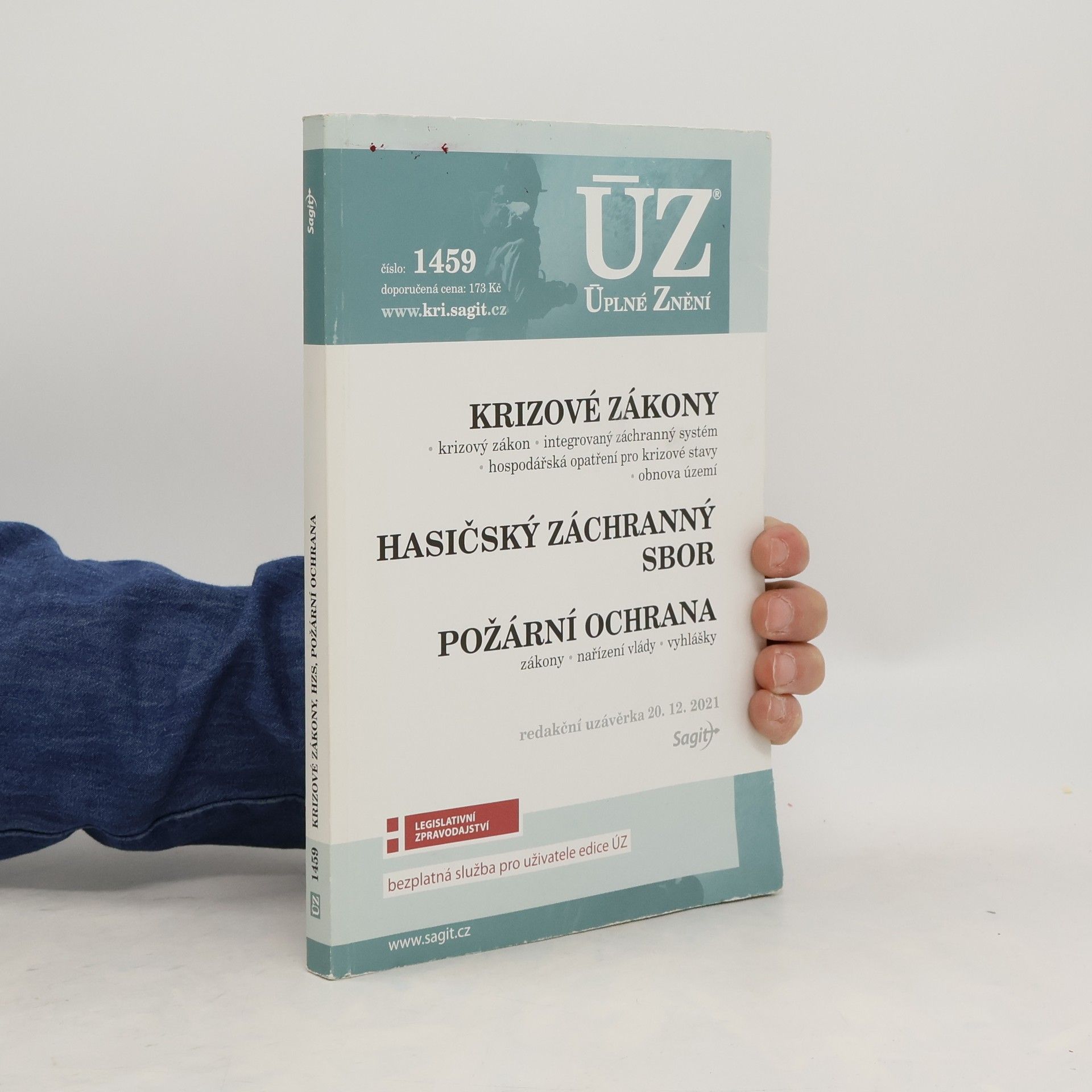 Česko Krizové zákony ÚZ č. 1459