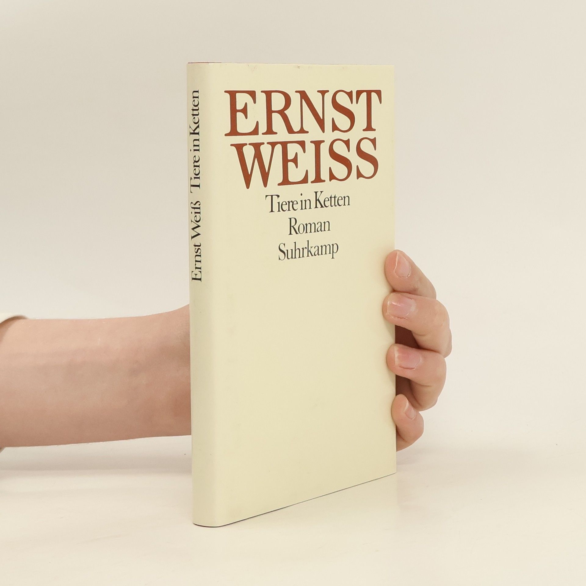 Ernst Weiss Tiere in Ketten