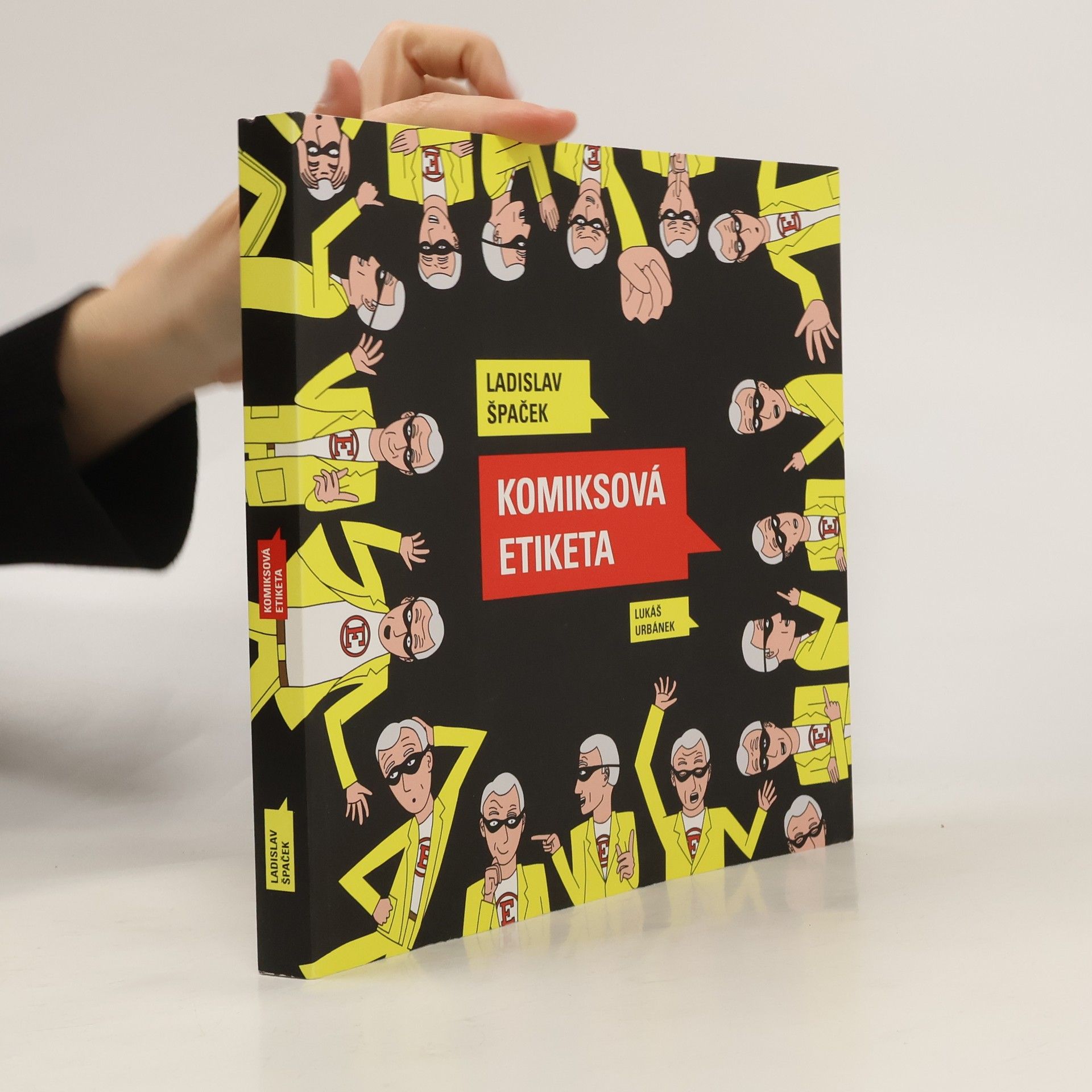 Ladislav Špaček Komiksová etiketa