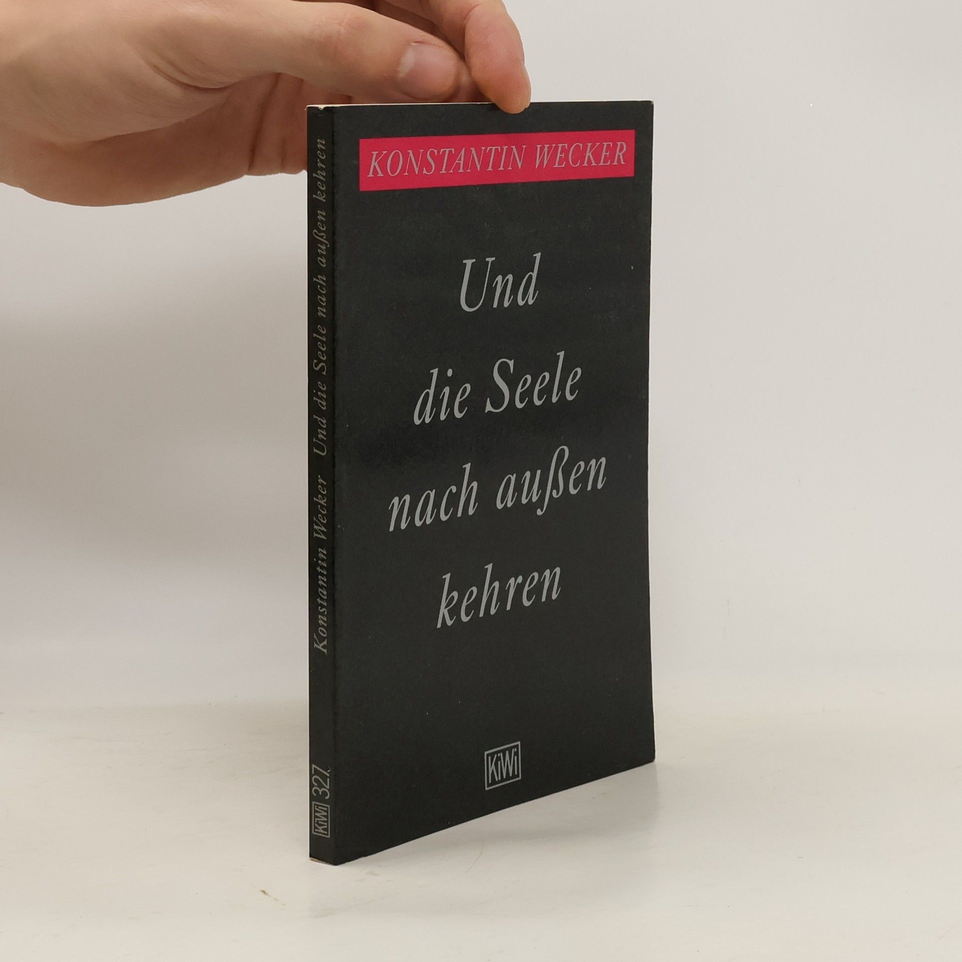 Konstantin Wecker Und die Seele nach aussen kehren
