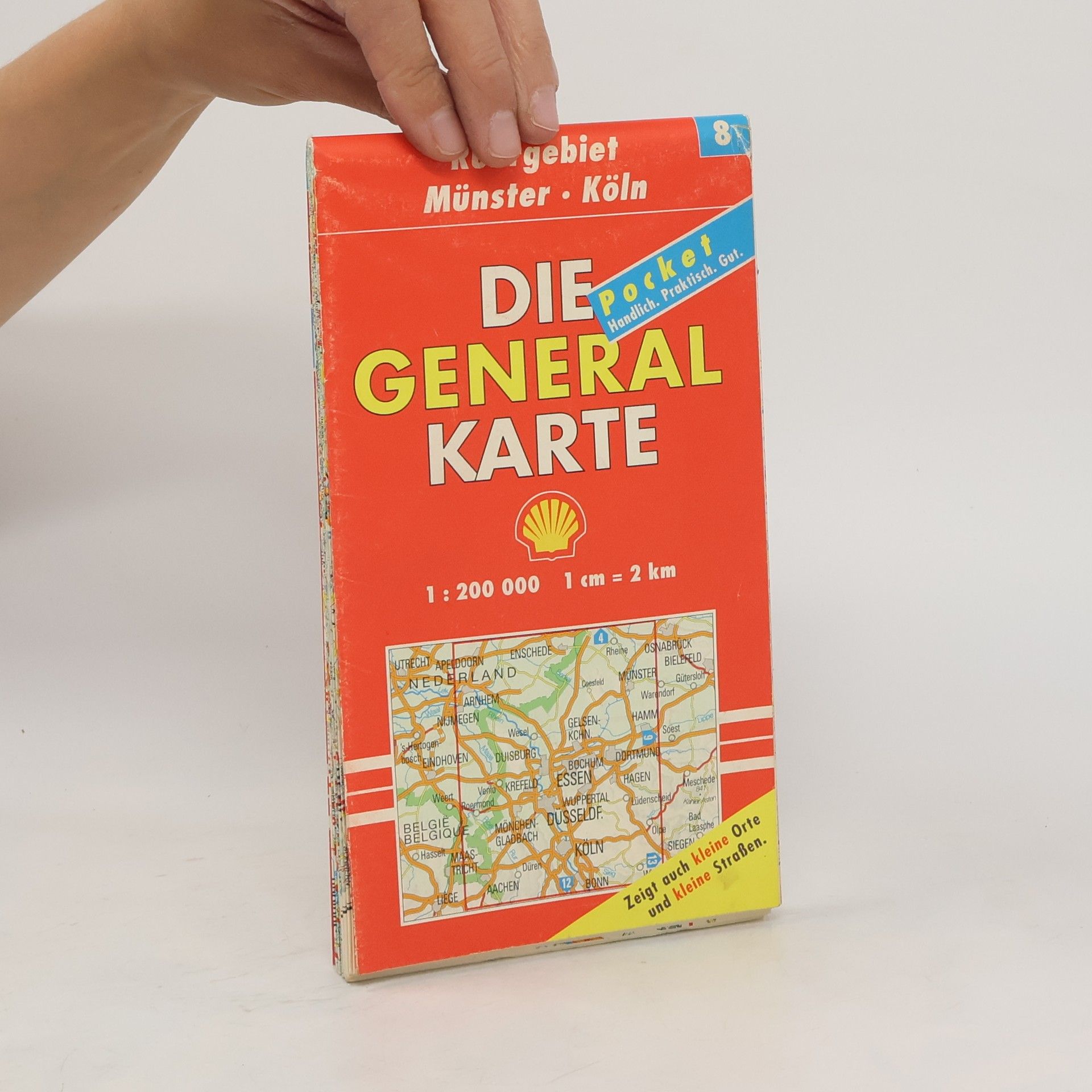 Collectif d'auteurs Die general Karte 1:200 000