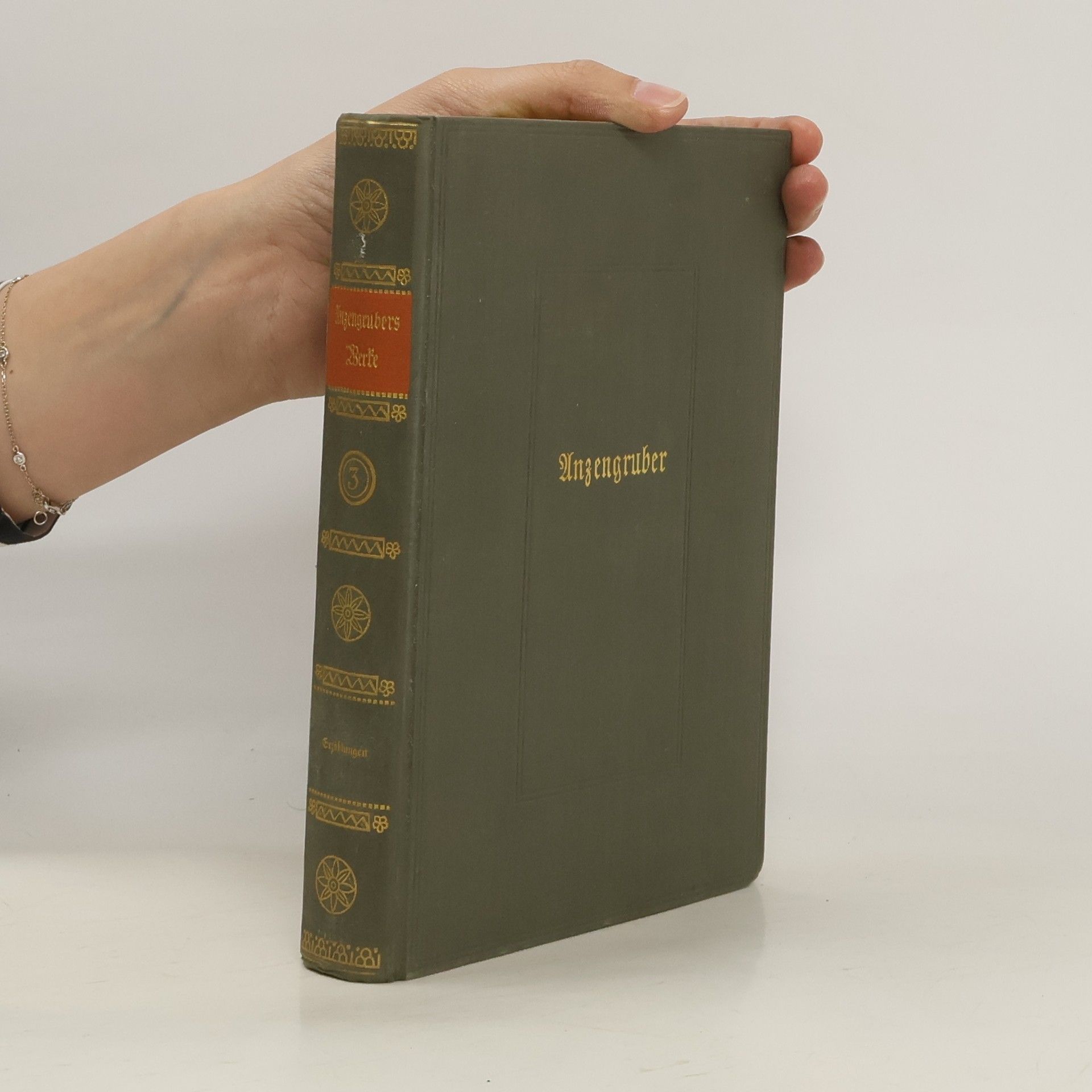 Carl Woldemar Neumann Anzengruber Ausgewählte Werke. Dritter Band