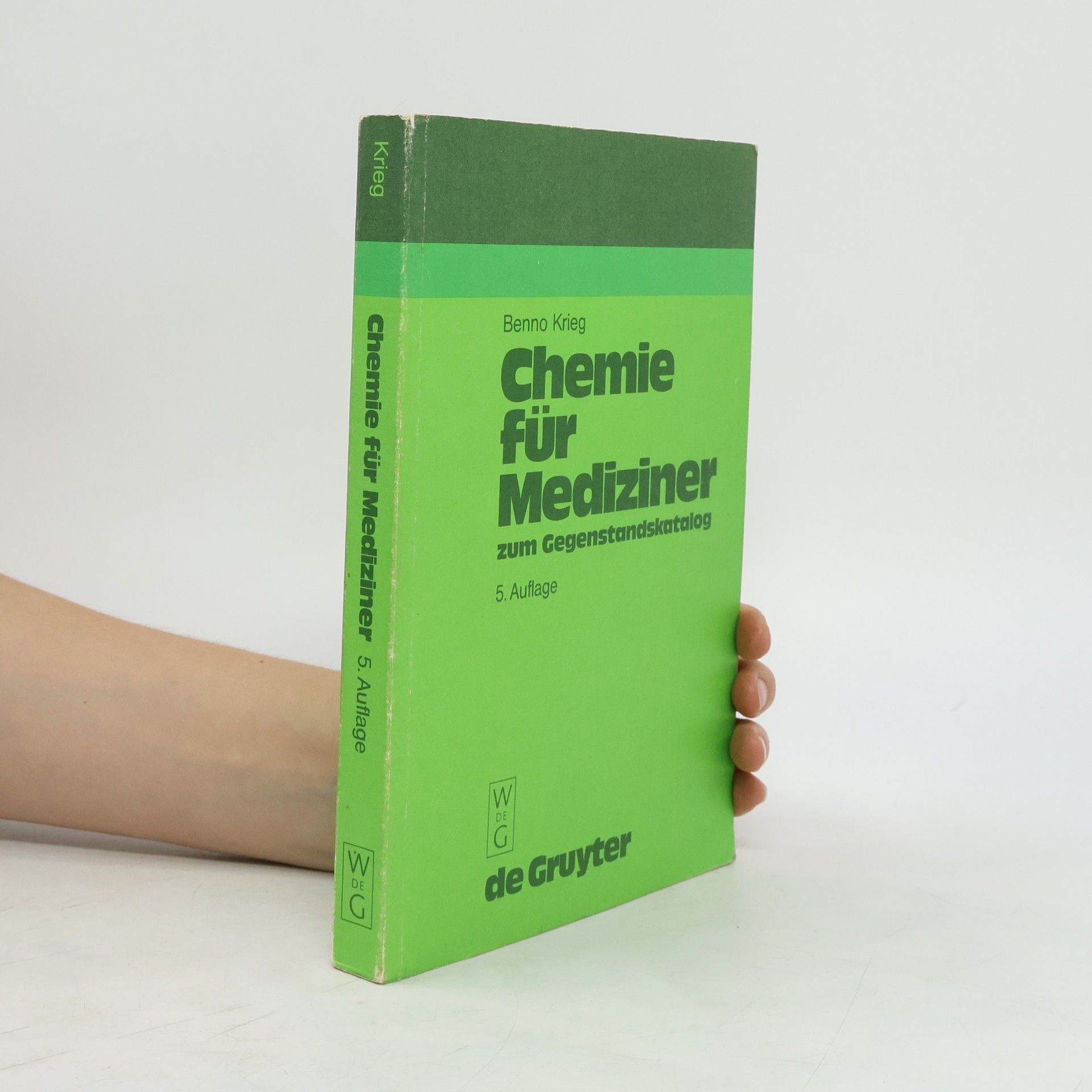 Benno Krieg Chemie für Mediziner zum Gegenstandskatalog