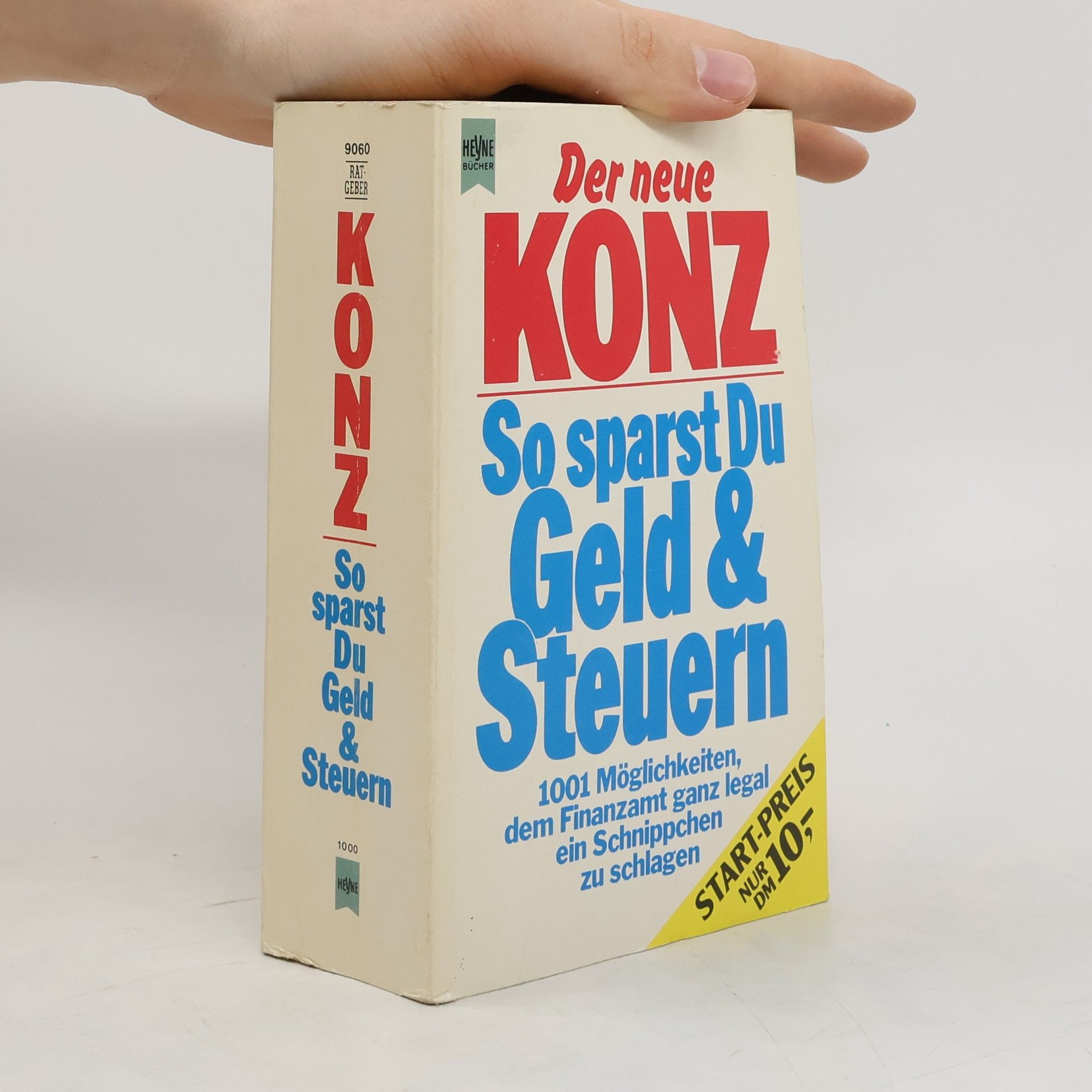 Franz Konz Der neue Konz, so sparst Du Geld & Steuern