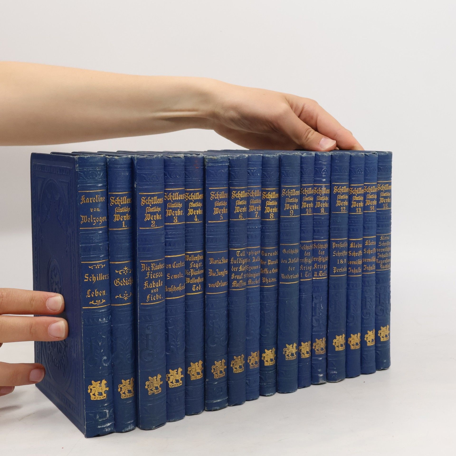 Friedrich Schiller Schillers Sämtliche Werke 1-15 + Schillers Leben