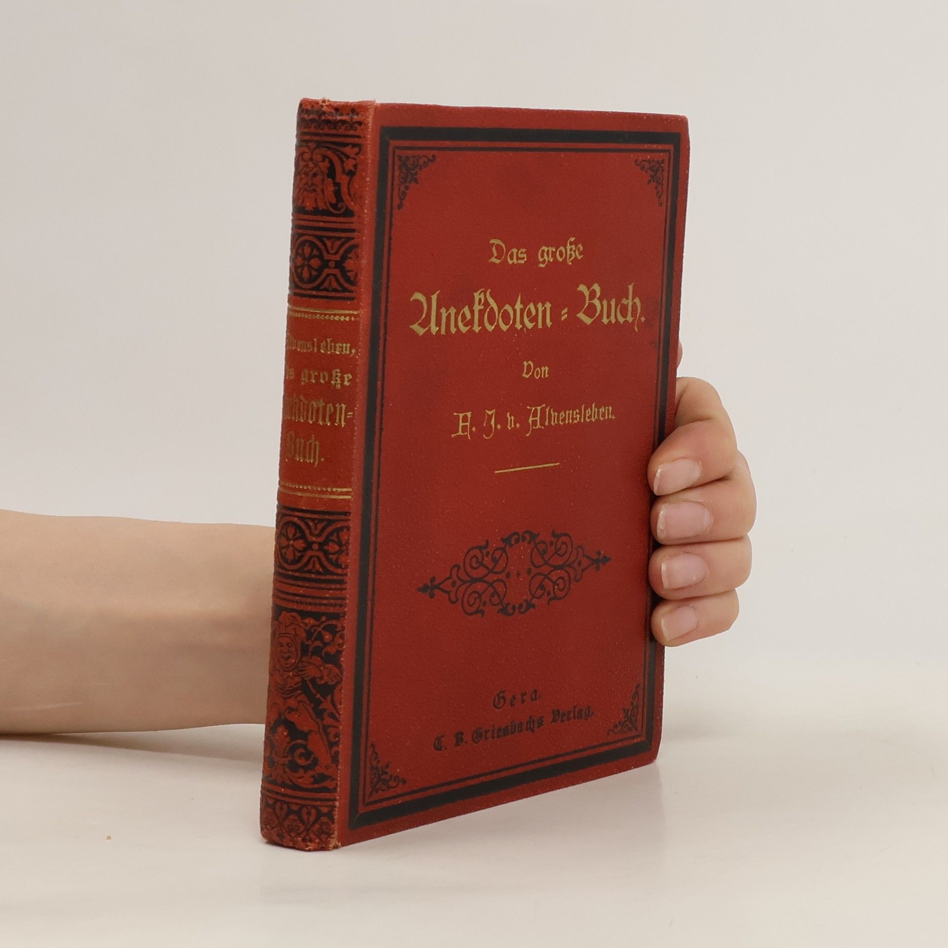 Friedrich Johann von Alvensleben Das grosse Anekdoten-Buch