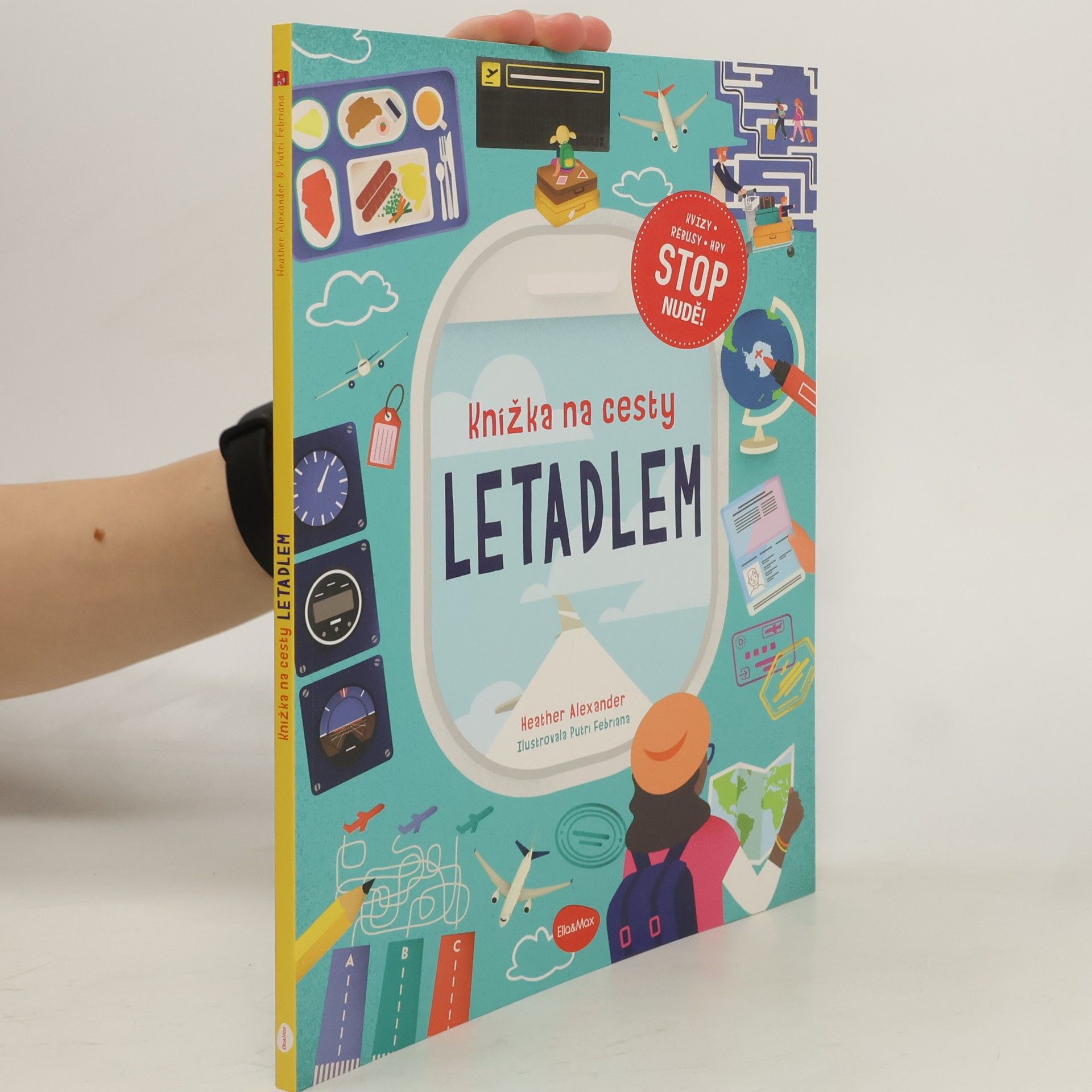 Alexa Pearl Knížka na cesty LETADLEM
