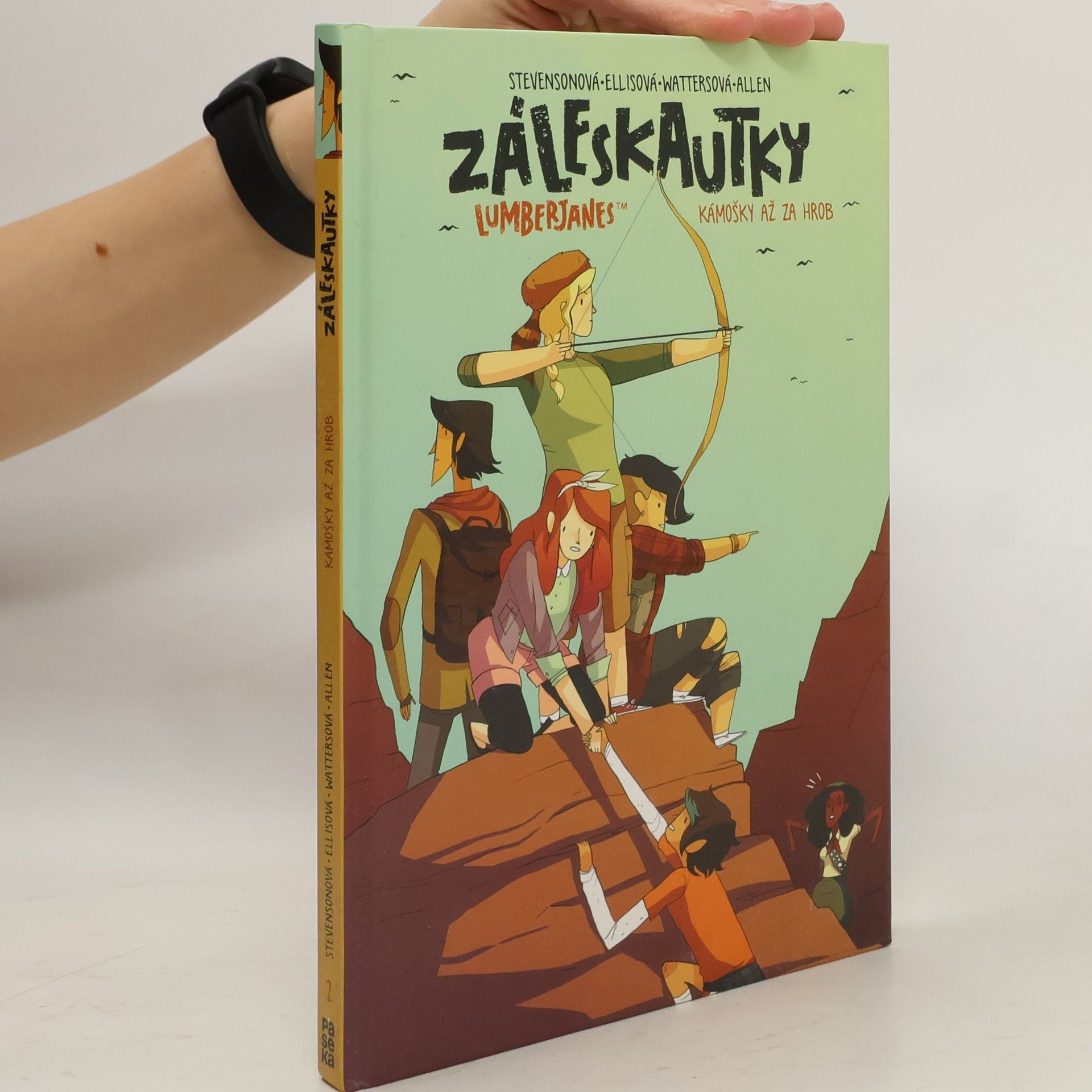 N.D. Stevenson Záleskautky. Lumberjanes. Kámošky až za hrob