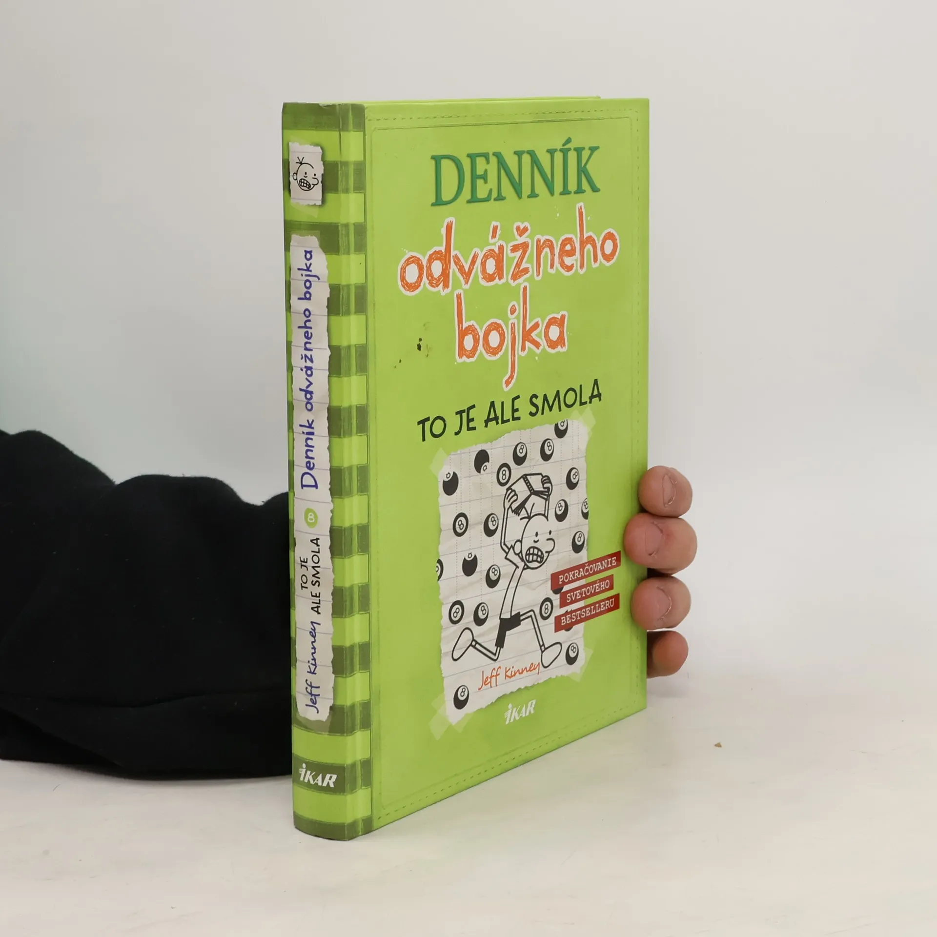 Denník odvážneho bojka 8. To je ale smola | Book | Hardcover | Jeff Kinney | SK