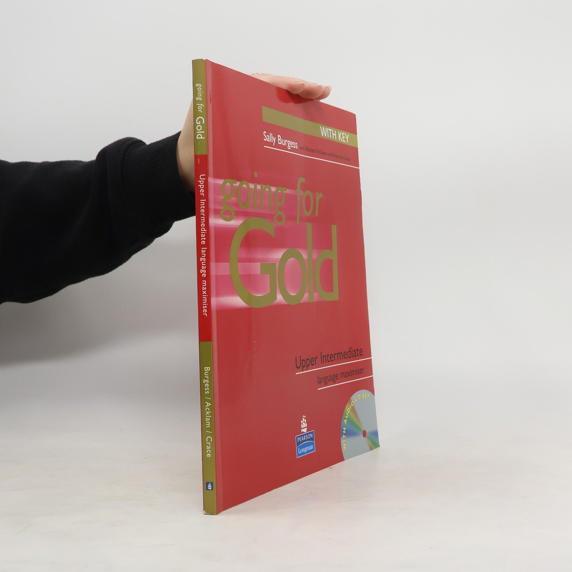 Richard Acklam Going for Gold Upper-Intermediate Language Maximiser with Key & CD Pack