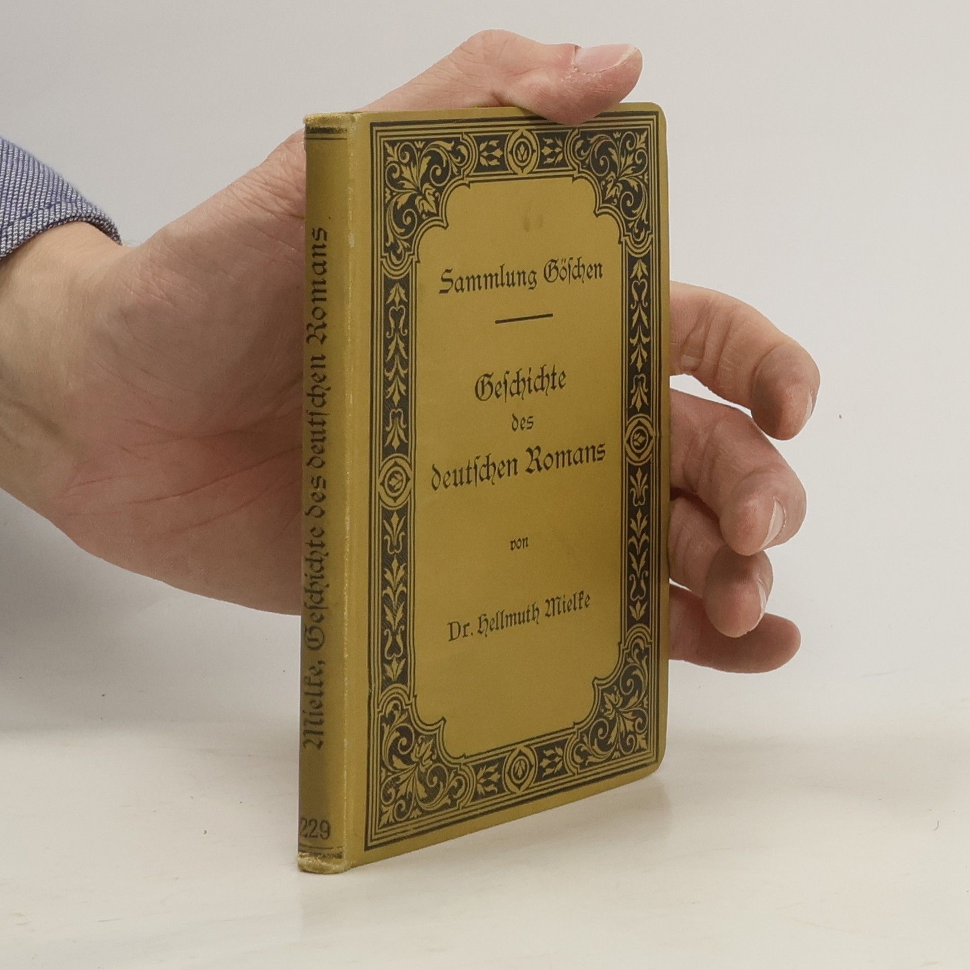 Hellmuth Mielke Geschichte des deutschen Romans