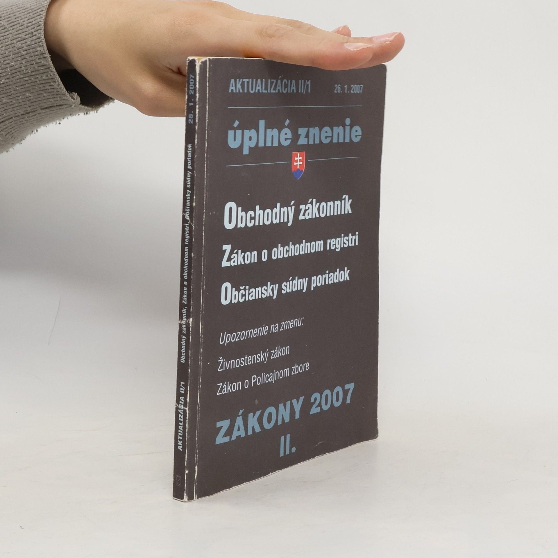 Kolektív autorov Obchodný zákonník II/1/2007