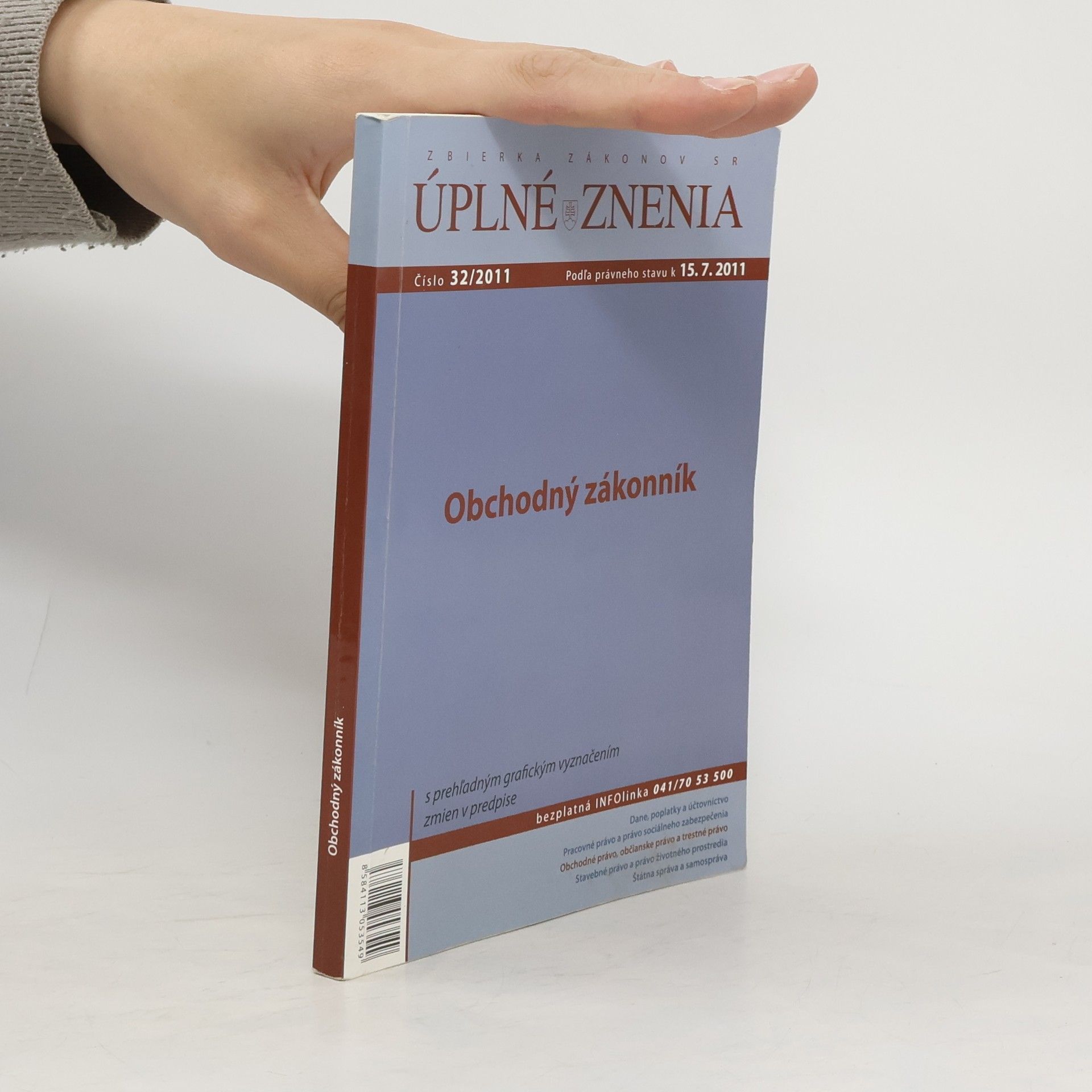 Kolektív autorov Obchodný zákonník 32/2011