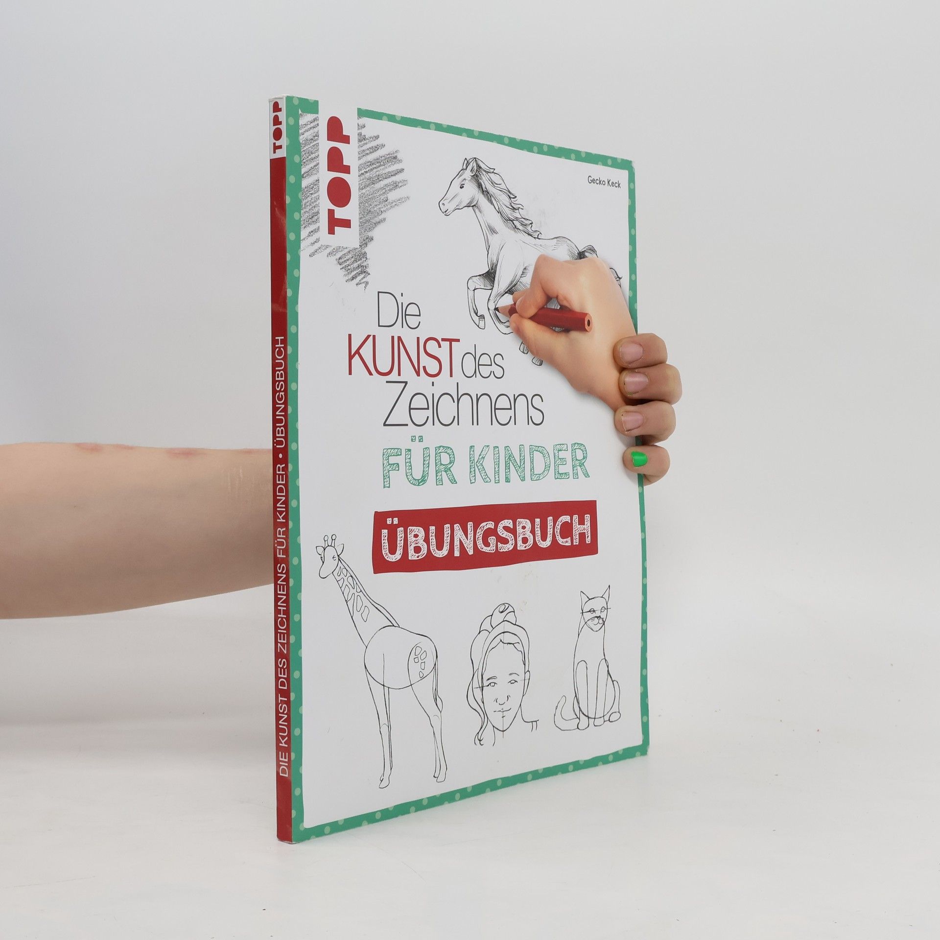 Gecko Keck Die Kunst des Zeichnens für Kinder - Übungsbuch