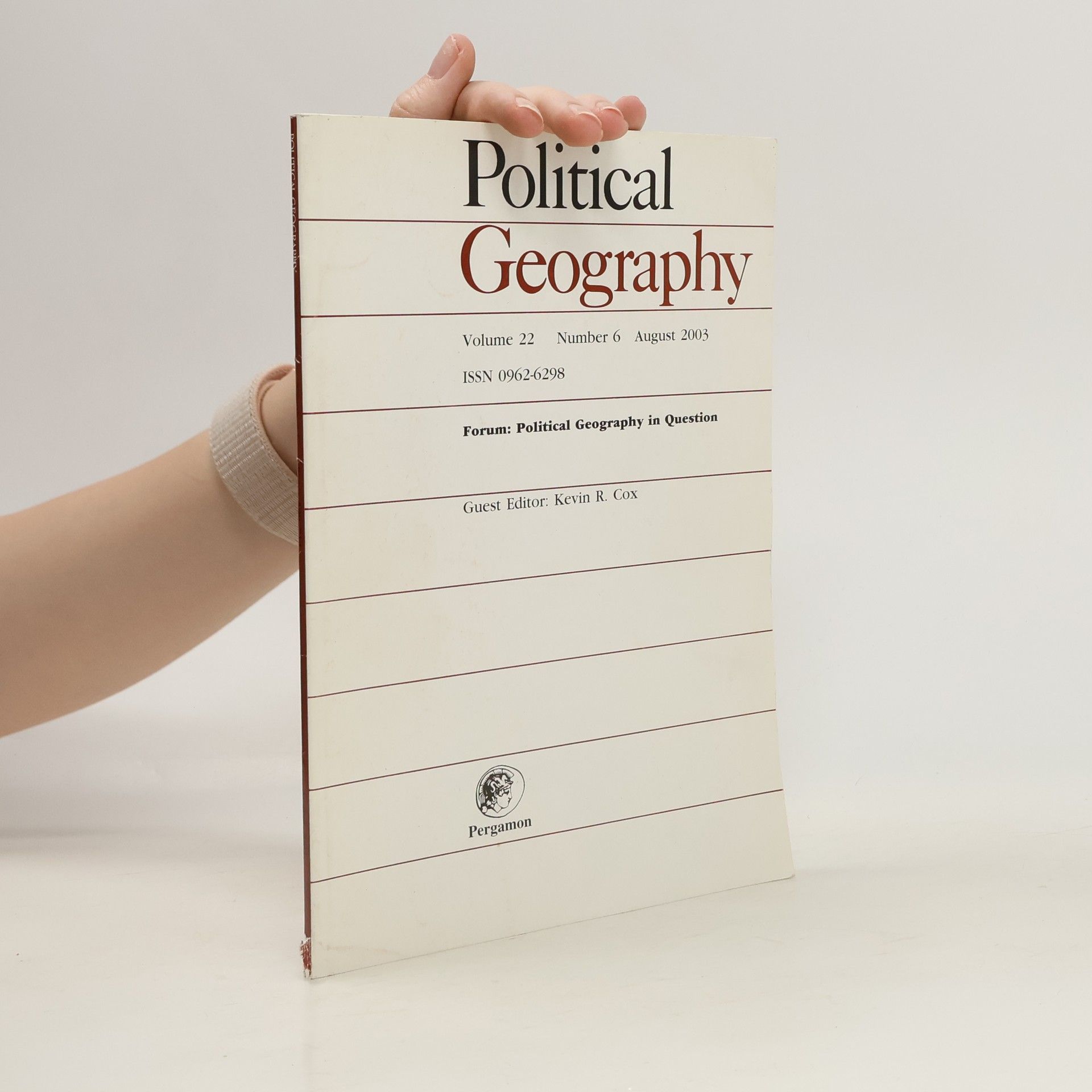 Autorenkollektiv Political Geography. Volume 22. Number 6. August 2023