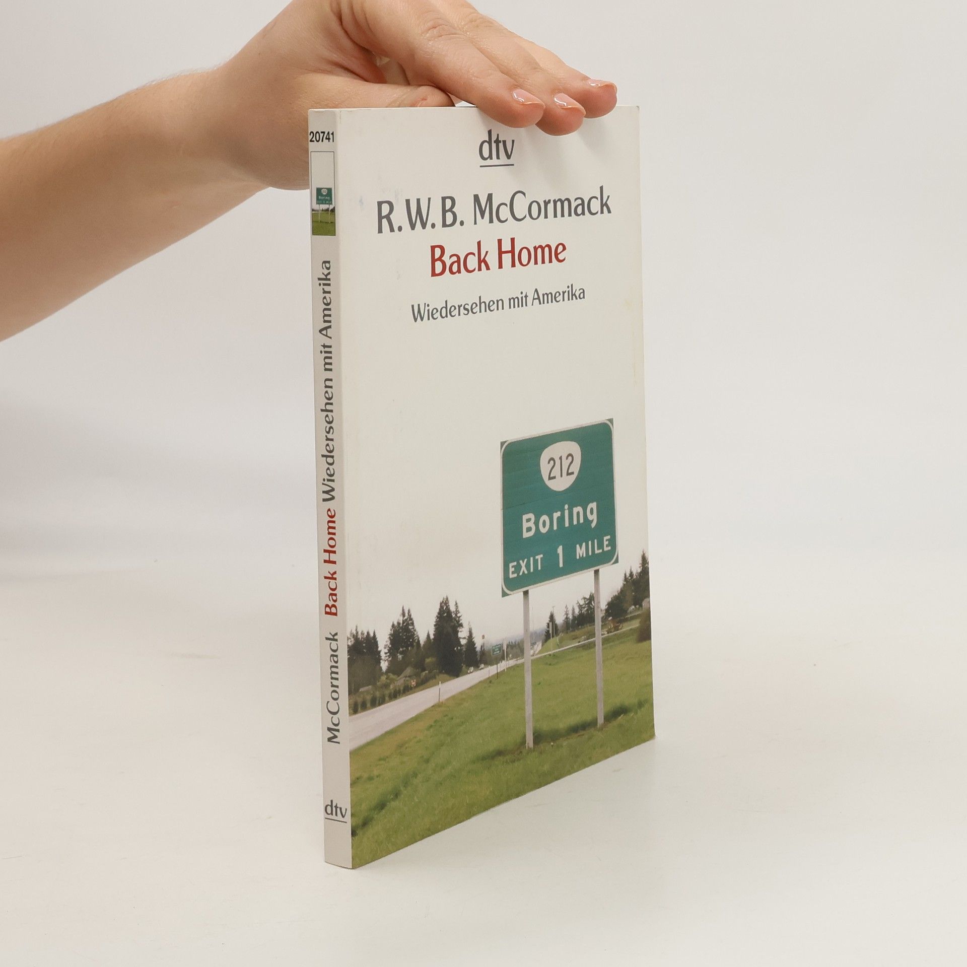 R. W. B. McCormack Back home
