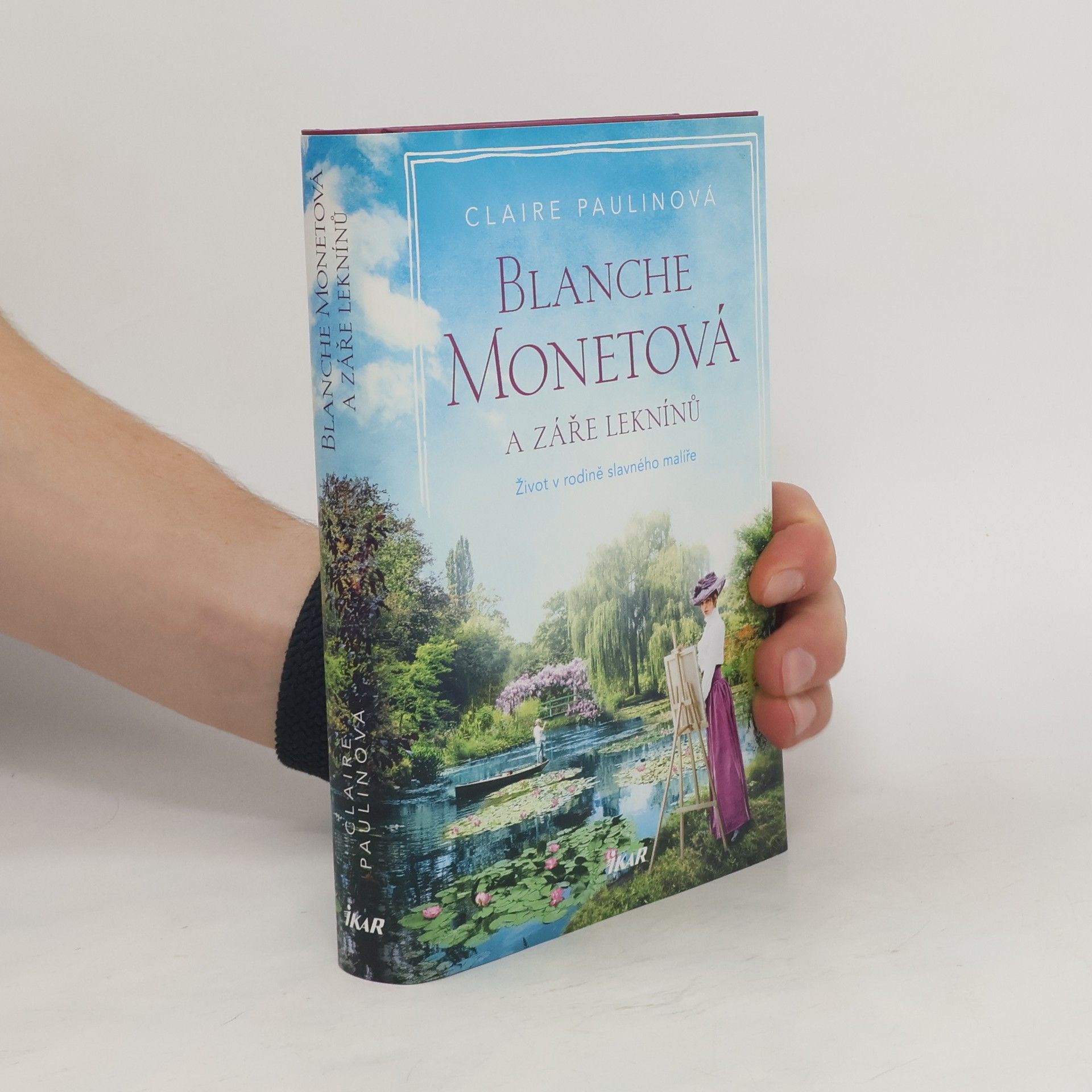 Claire Paulin Blanche Monetová a záře leknínů