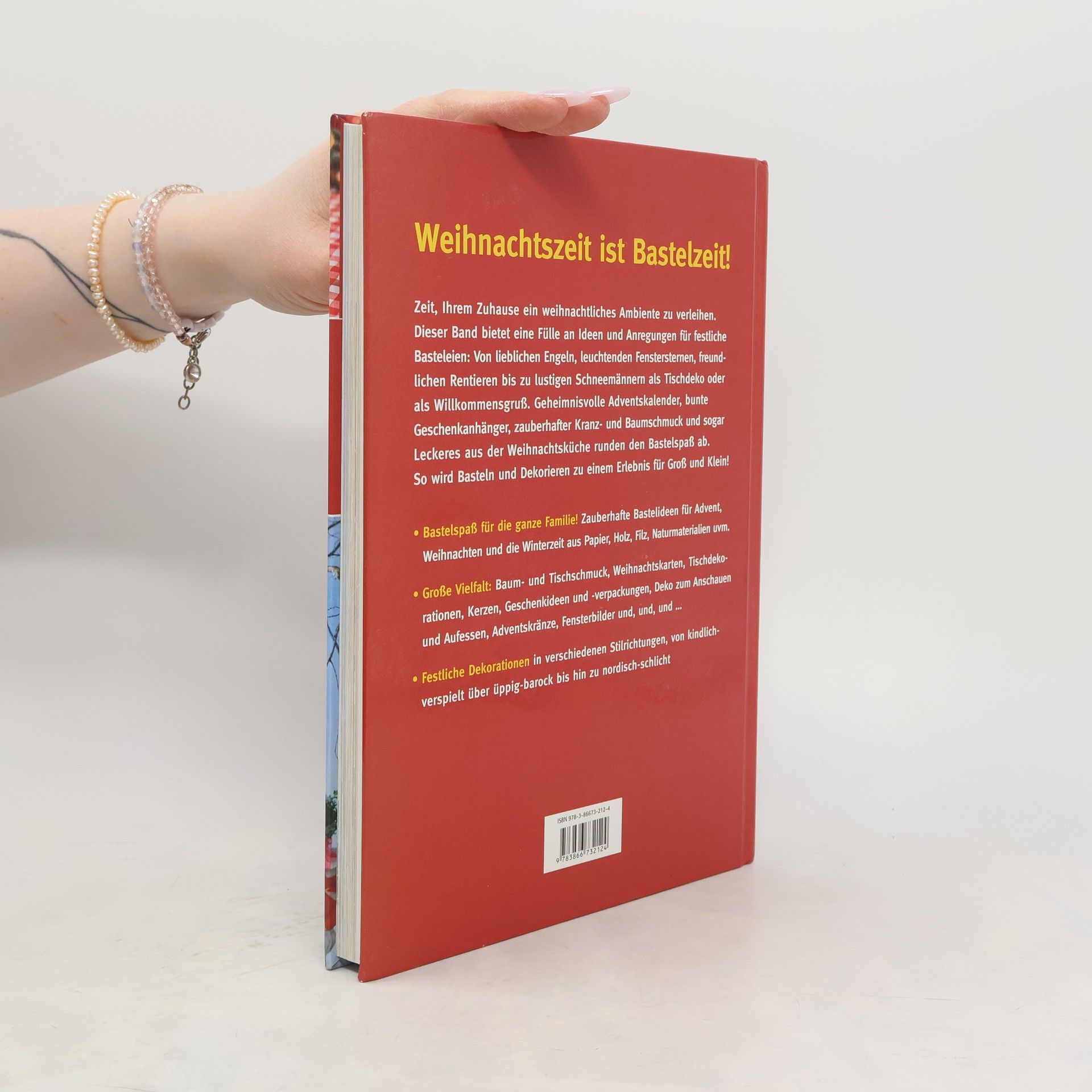 Das große Bastelbuch zur Weihnachtszeit