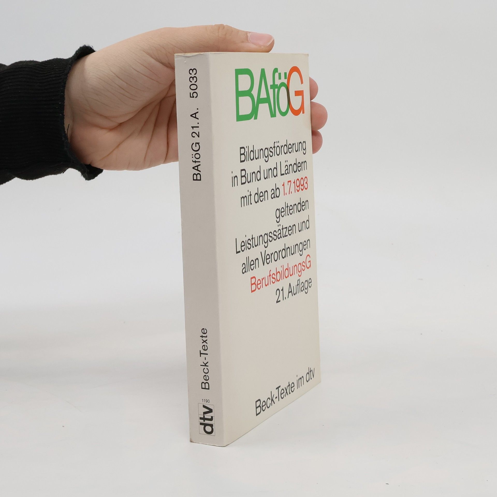 Alfred Söllner BAföG, Bildungsförderung
