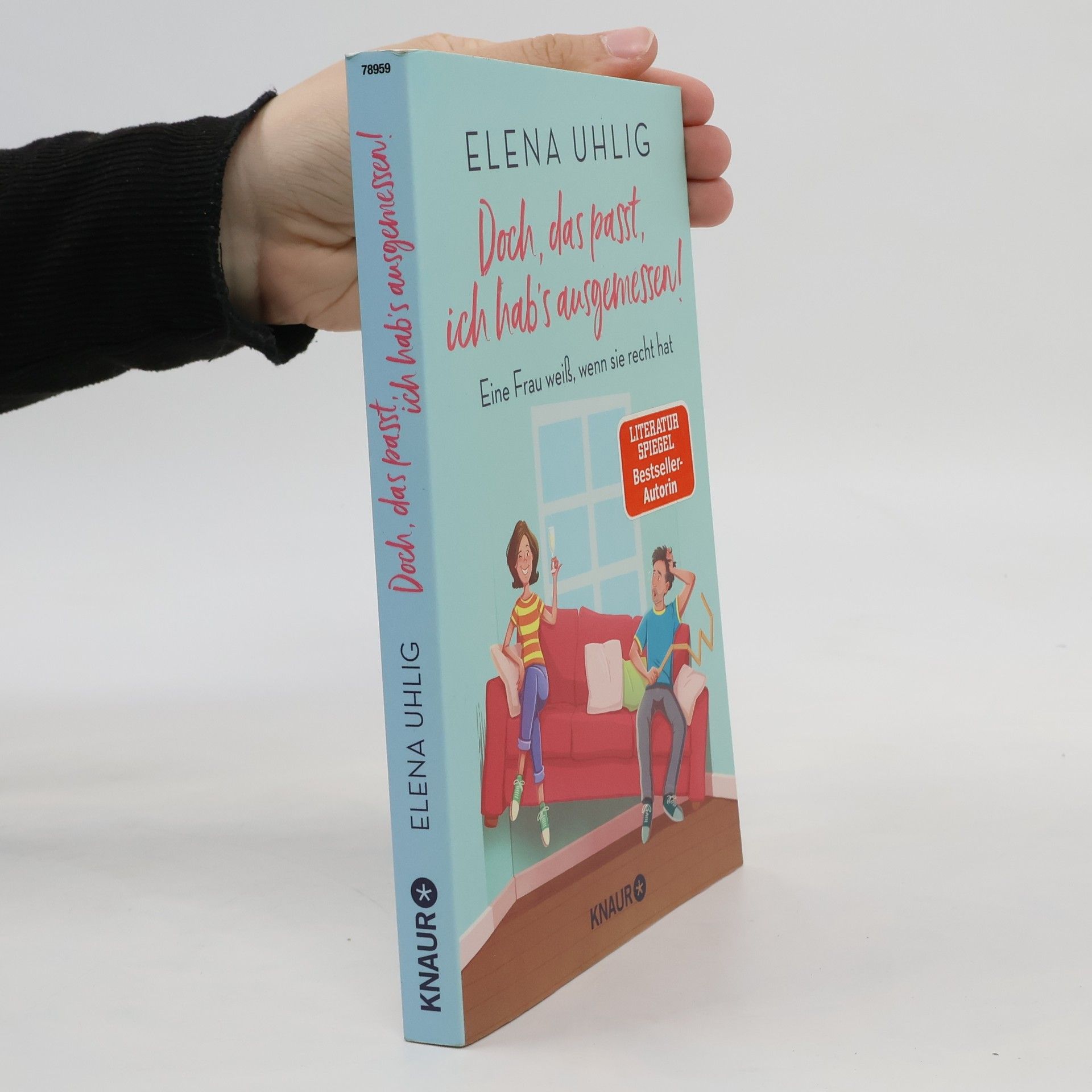 Elena Uhlig Doch, das passt, ich hab's ausgemessen!