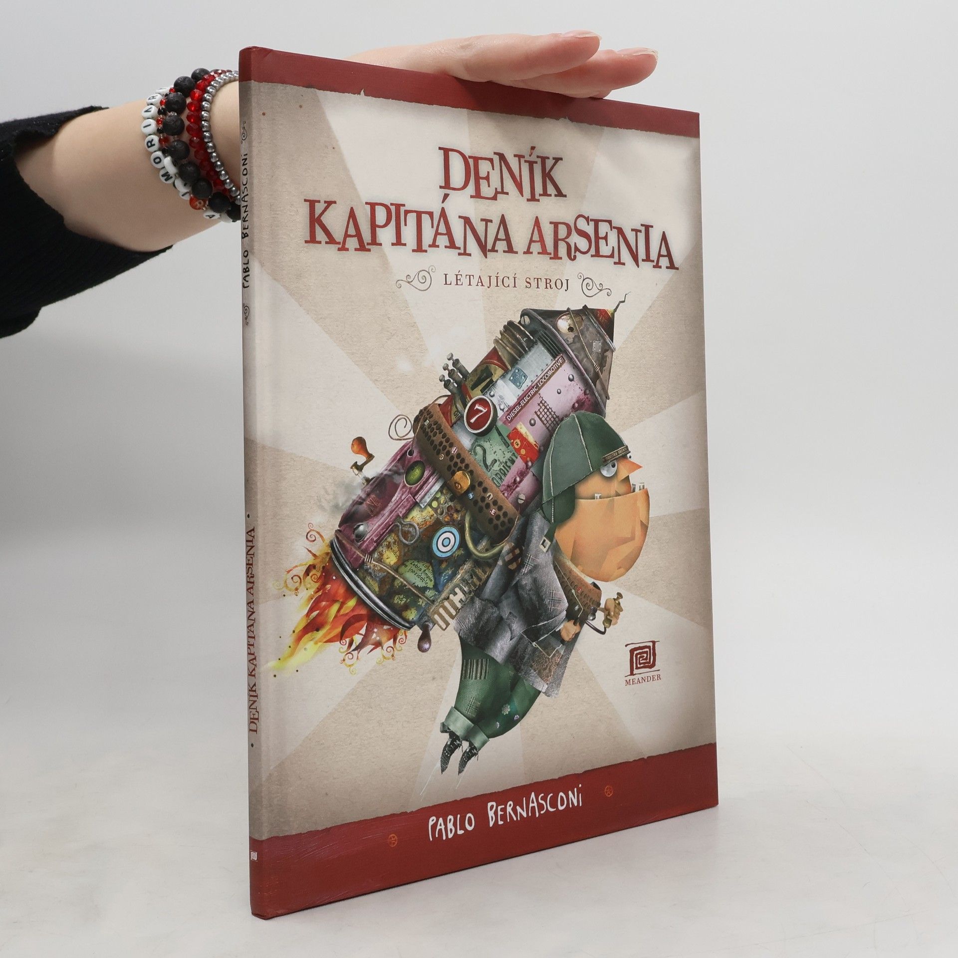 Pablo Bernasconi Deník kapitána Arsenia. Létající stroj