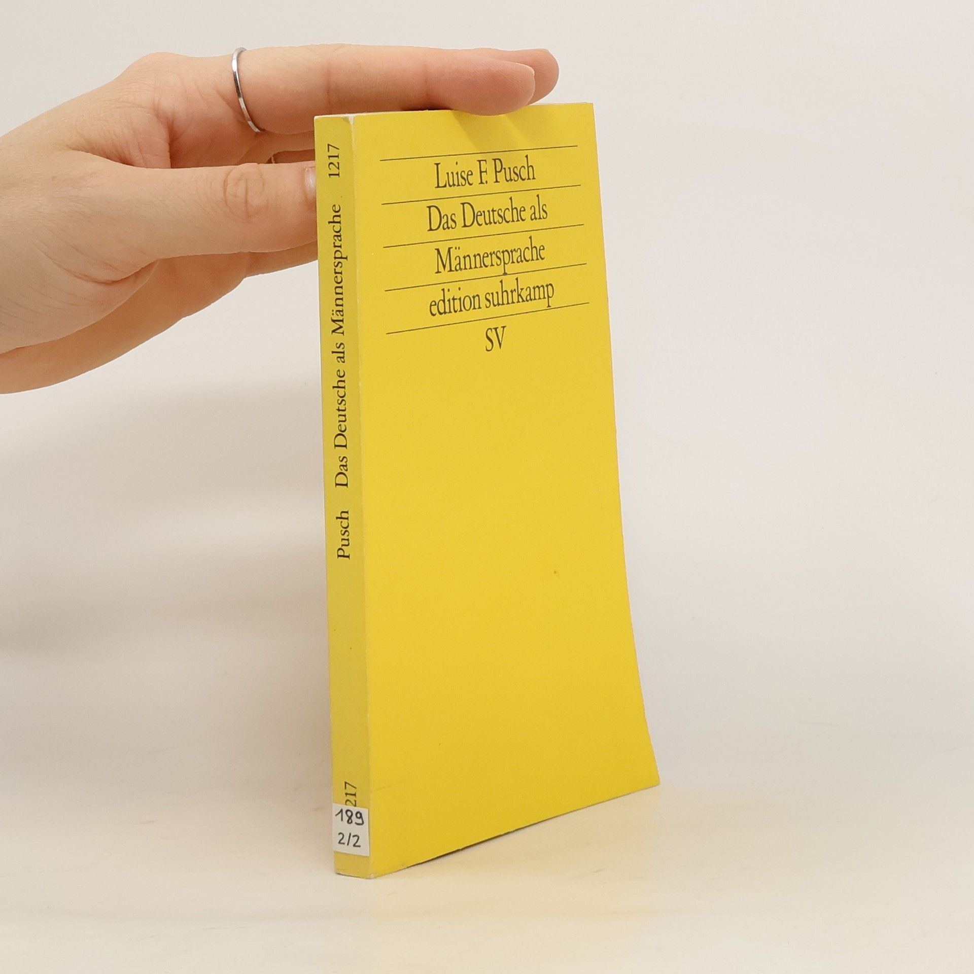 Luise F. Pusch Das Deutsche als Männersprache