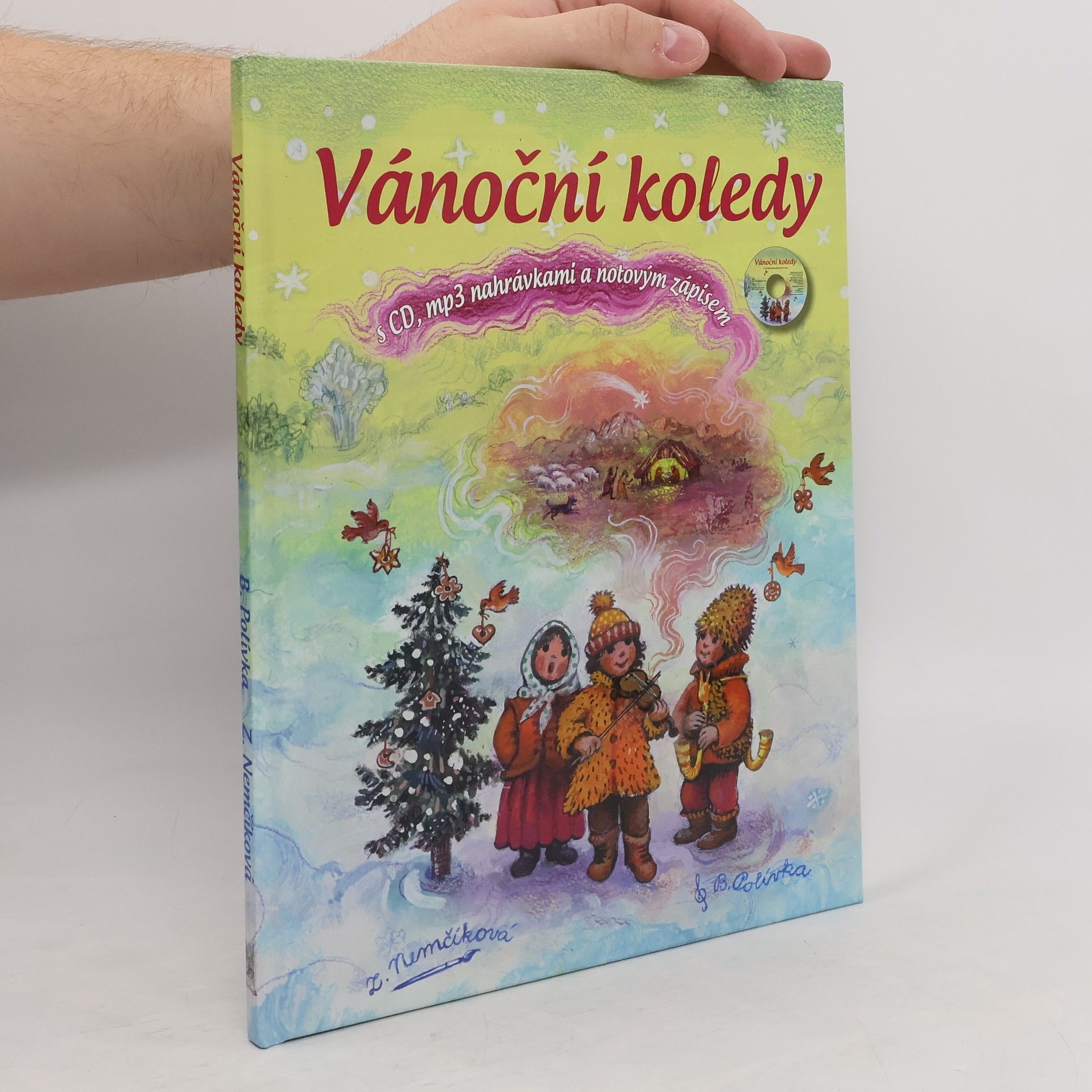 Bohumil Polívka Vánoční koledy s nahrávkami a notovým zápisem