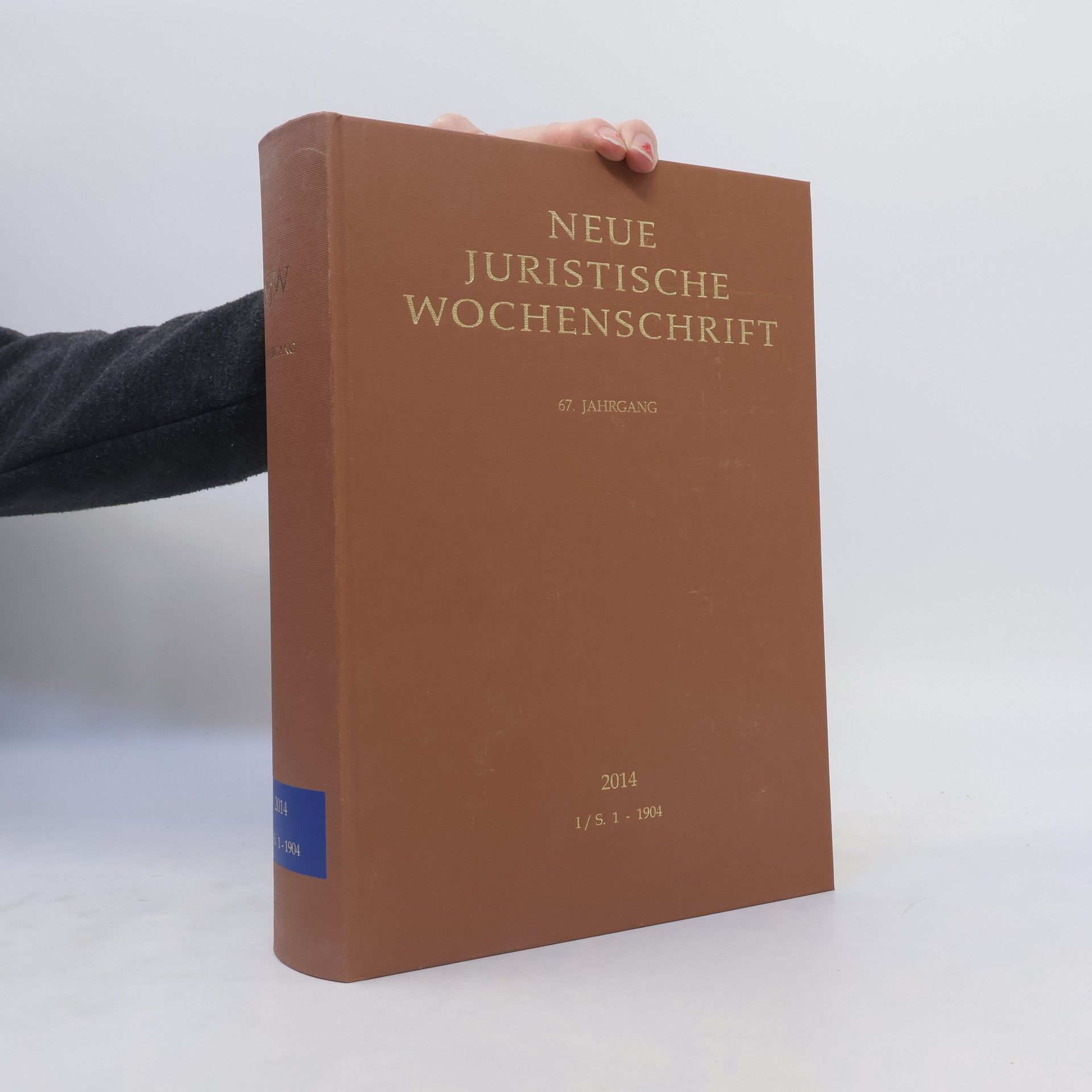 kolektiv Neue Juristische Wochenschrift 2014 I/S. 1-1904