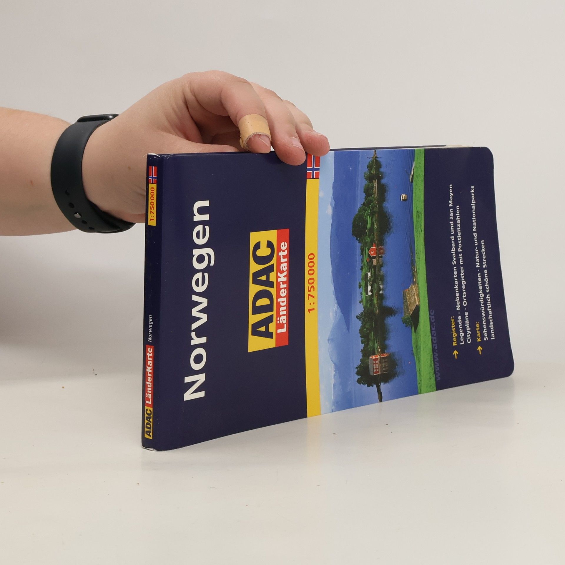 Collectif d'auteurs ADAC Karte Norwegen