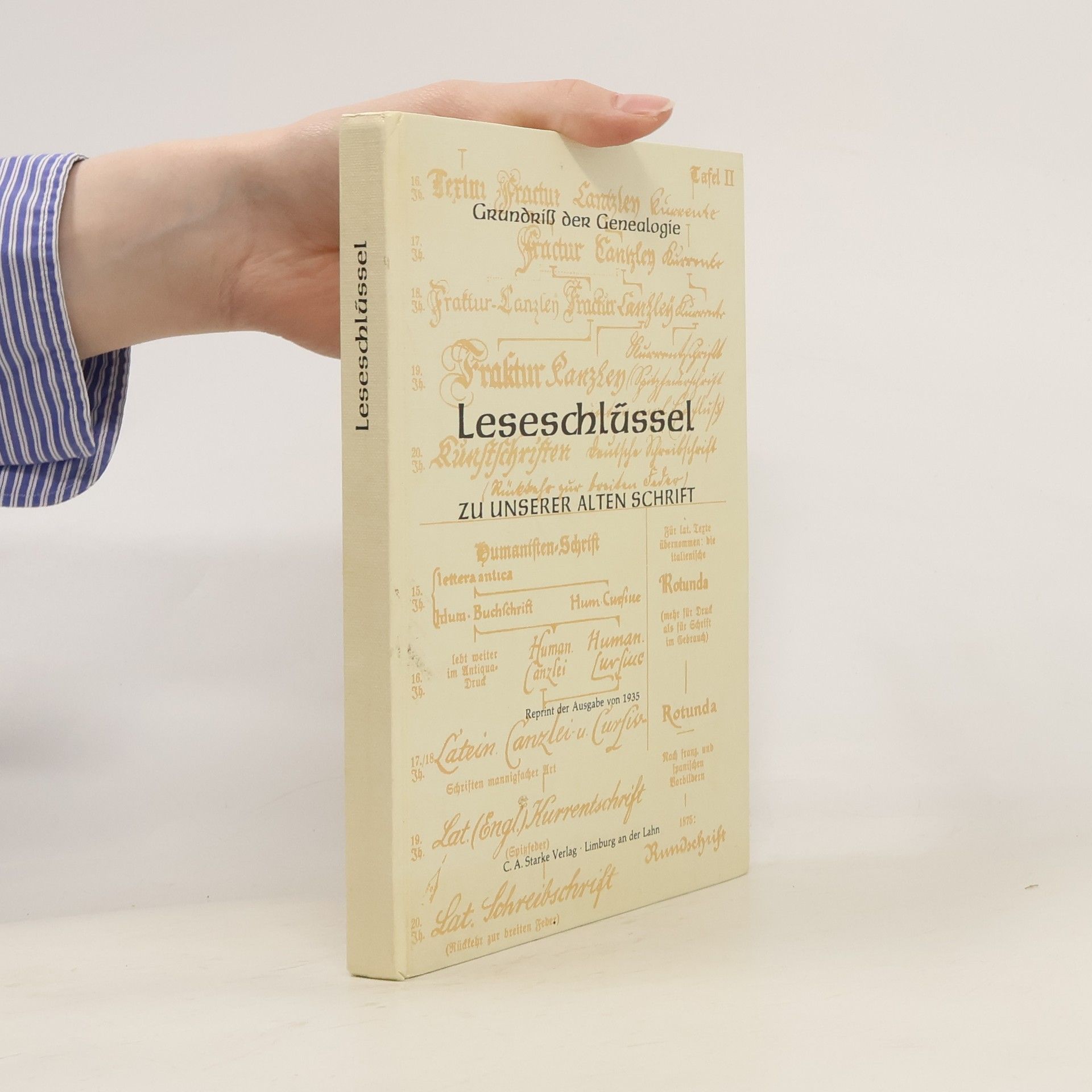 Collectif d'auteurs Leseschlüssel zu unserer alten Schrift