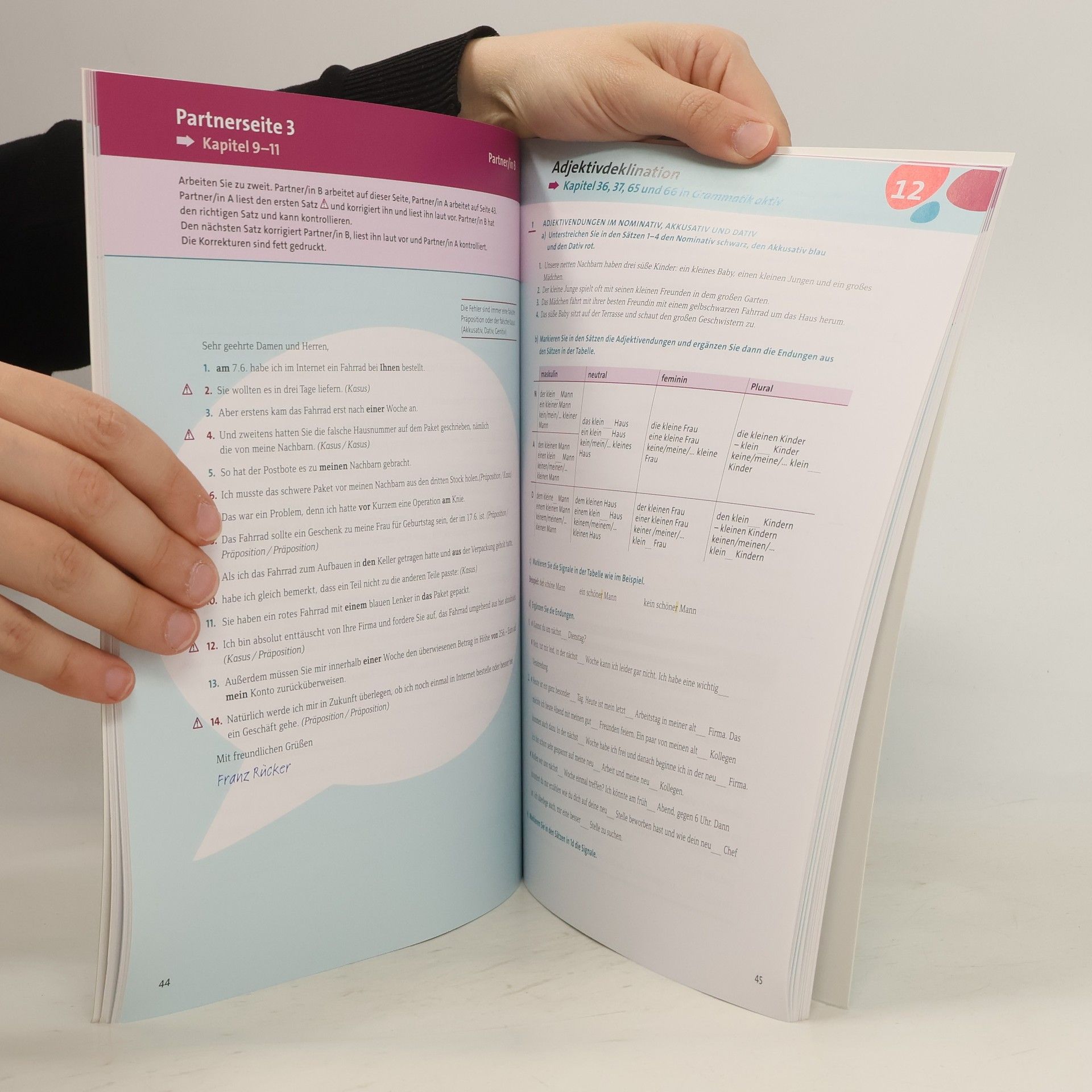 Friederike Jin Grammatik aktiv : Training für Fortgeschrittene zur Wiederholung der Grundgrammatik : B1+