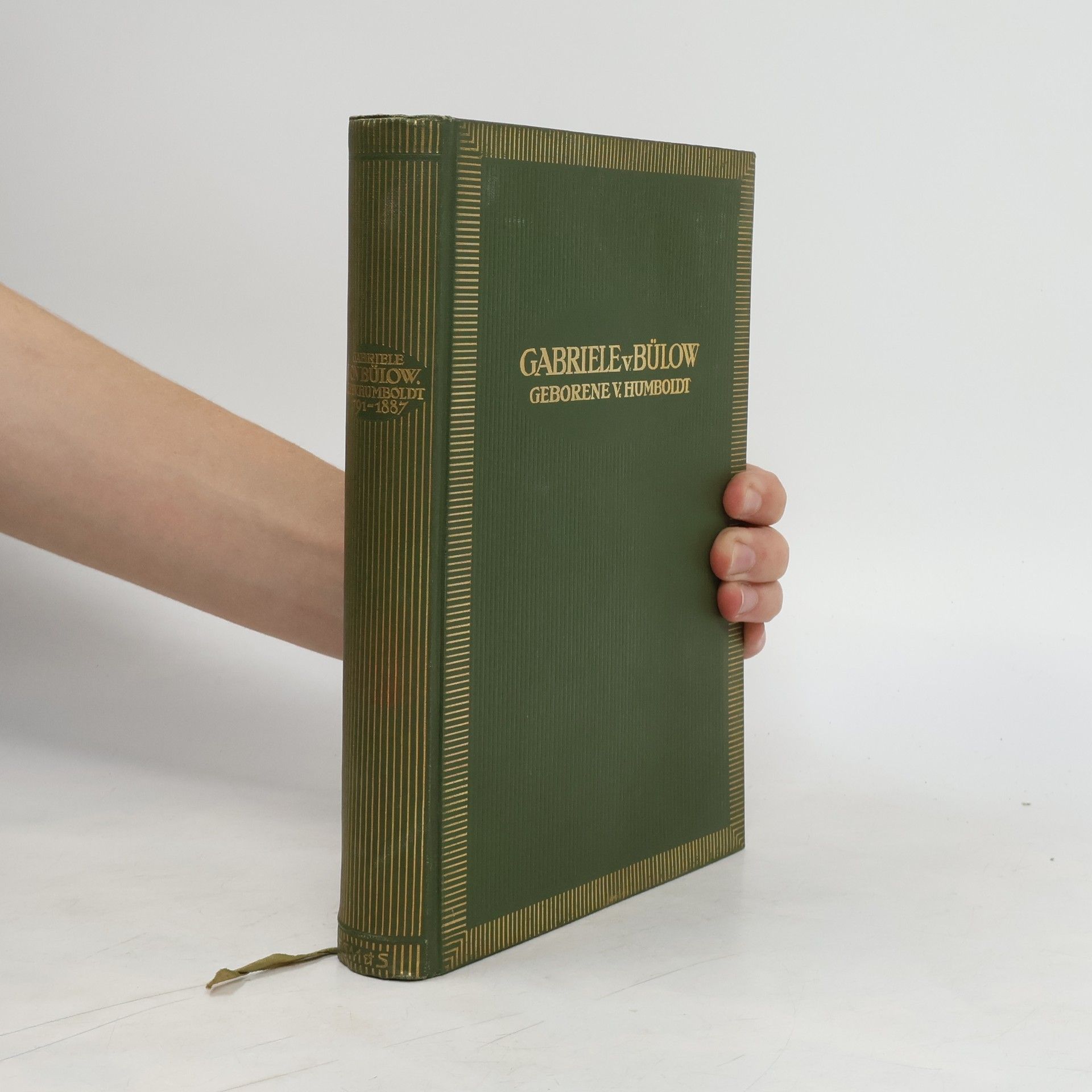 Gabriele von Bülow. Tochter Wilhelm von Humboldts