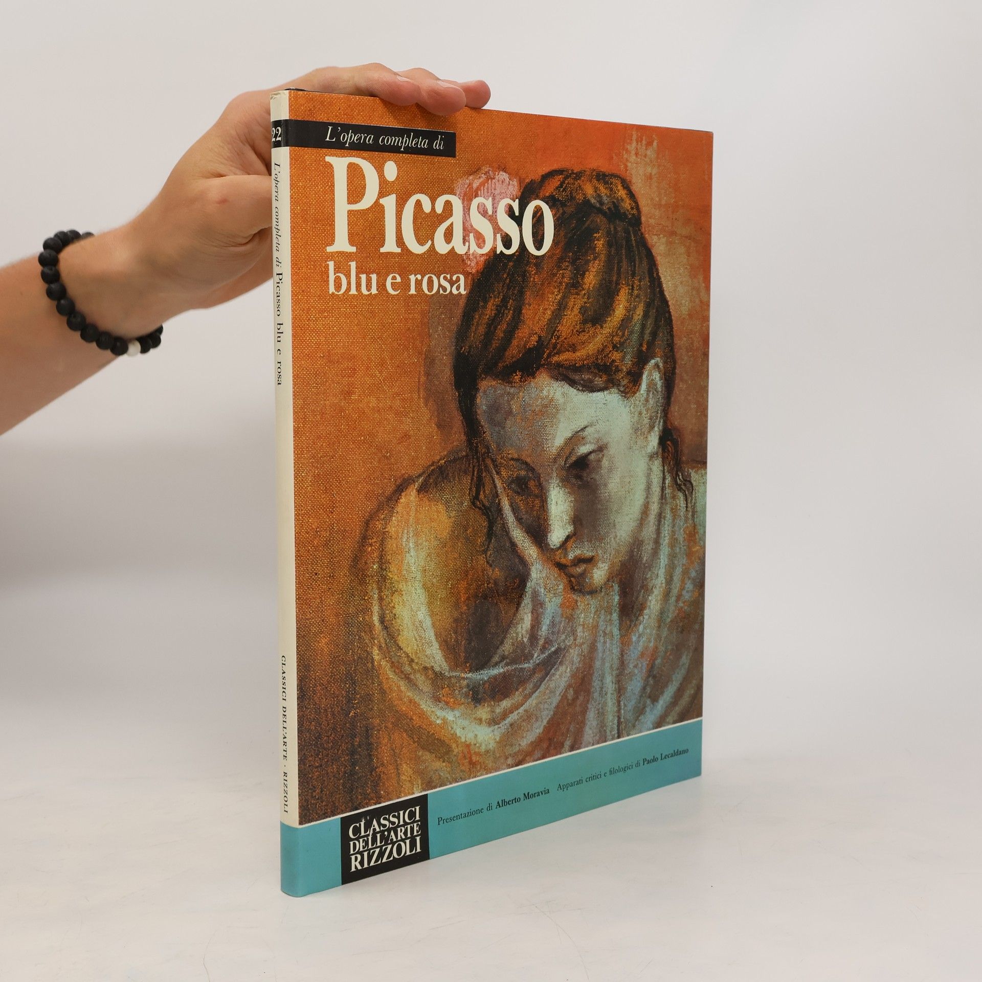 Paolo Lecaldano L'opera completa di Picasso blu e rosa