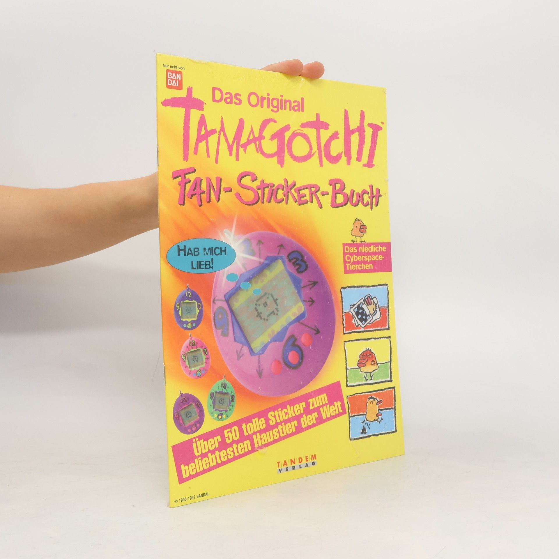Autorenkollektiv Das Original Tamagotchi Fan- Sticker- Buch