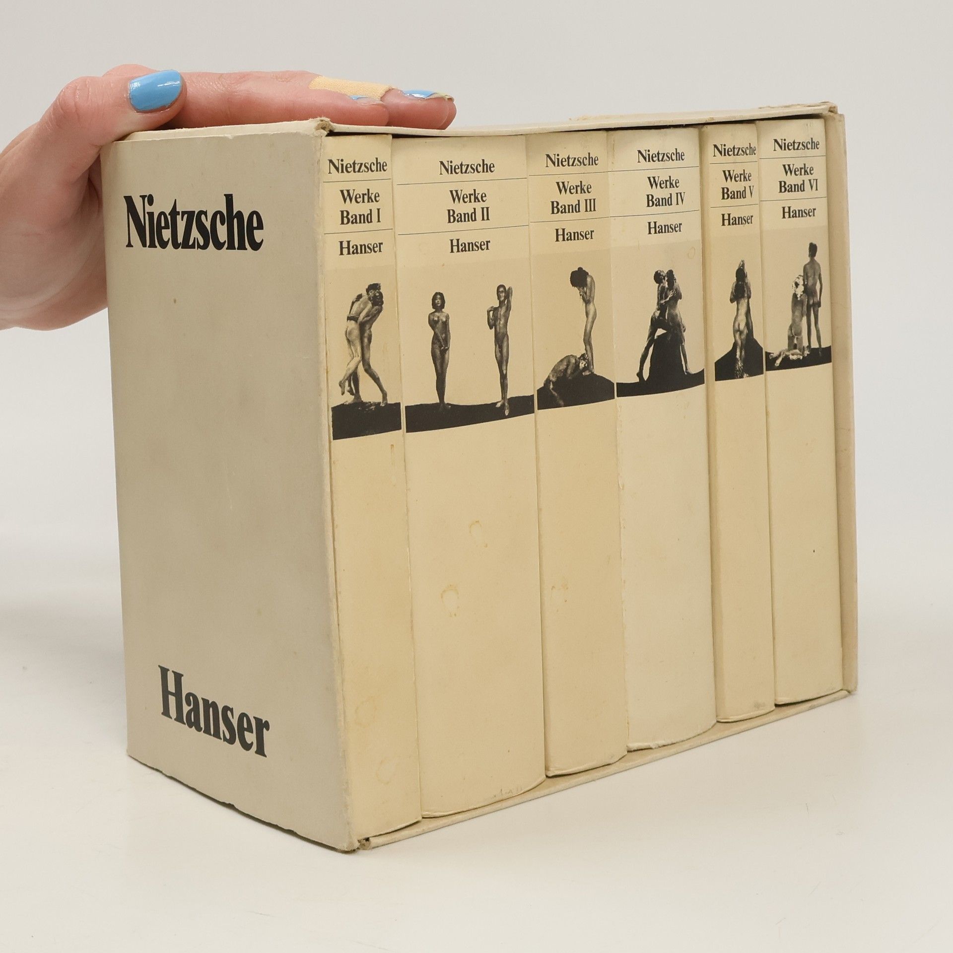 Friedrich Nietzsche Nietzsche Werkausgabe in sechs Bänden-Hanser