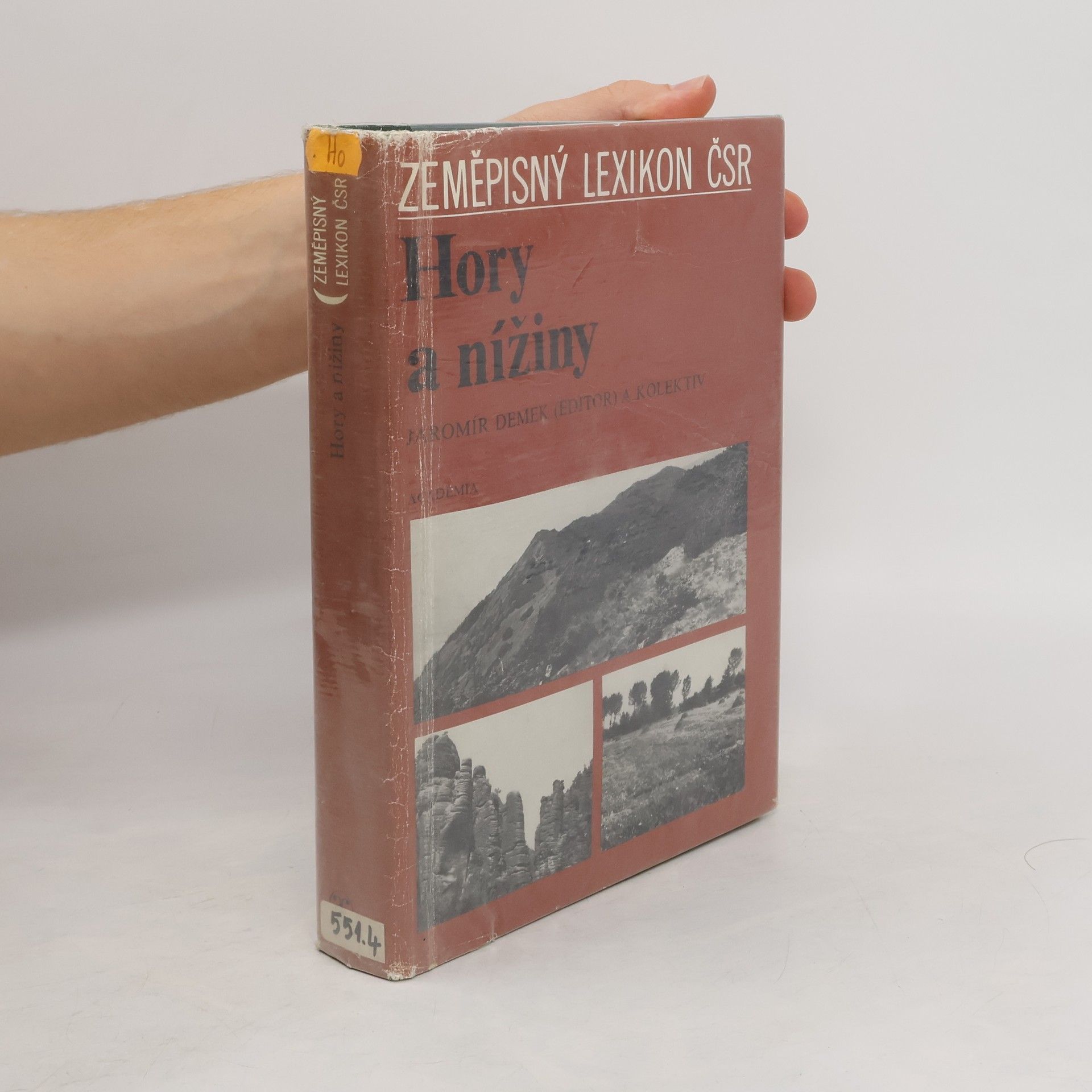 Břetislav Balatka Zeměpisný lexikon ČSR. Hory a nížiny