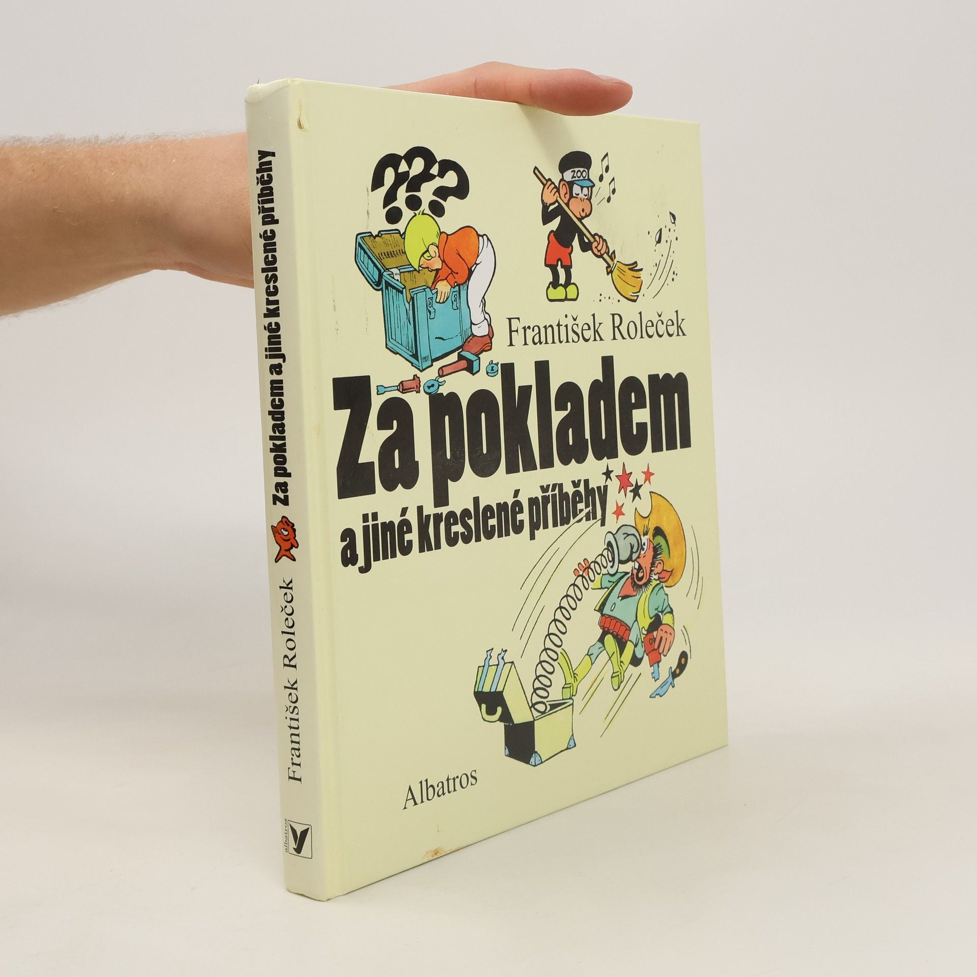 Roleček František Za pokladem a jiné kreslené příběhy