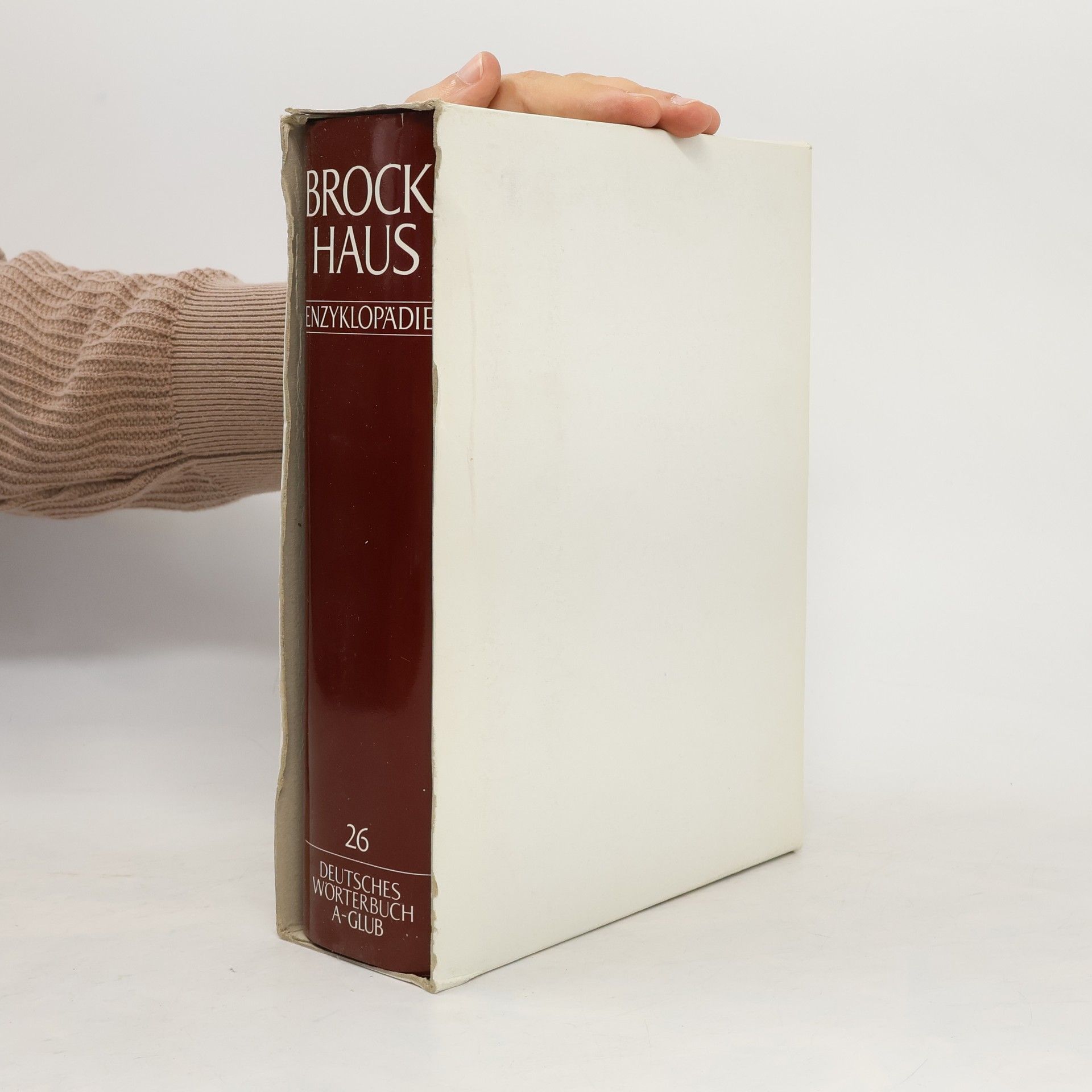 Günther Drosdowski Brockhaus Enzyklopädie. Band 26, Deutsches Wörterbuch  A-GLUB