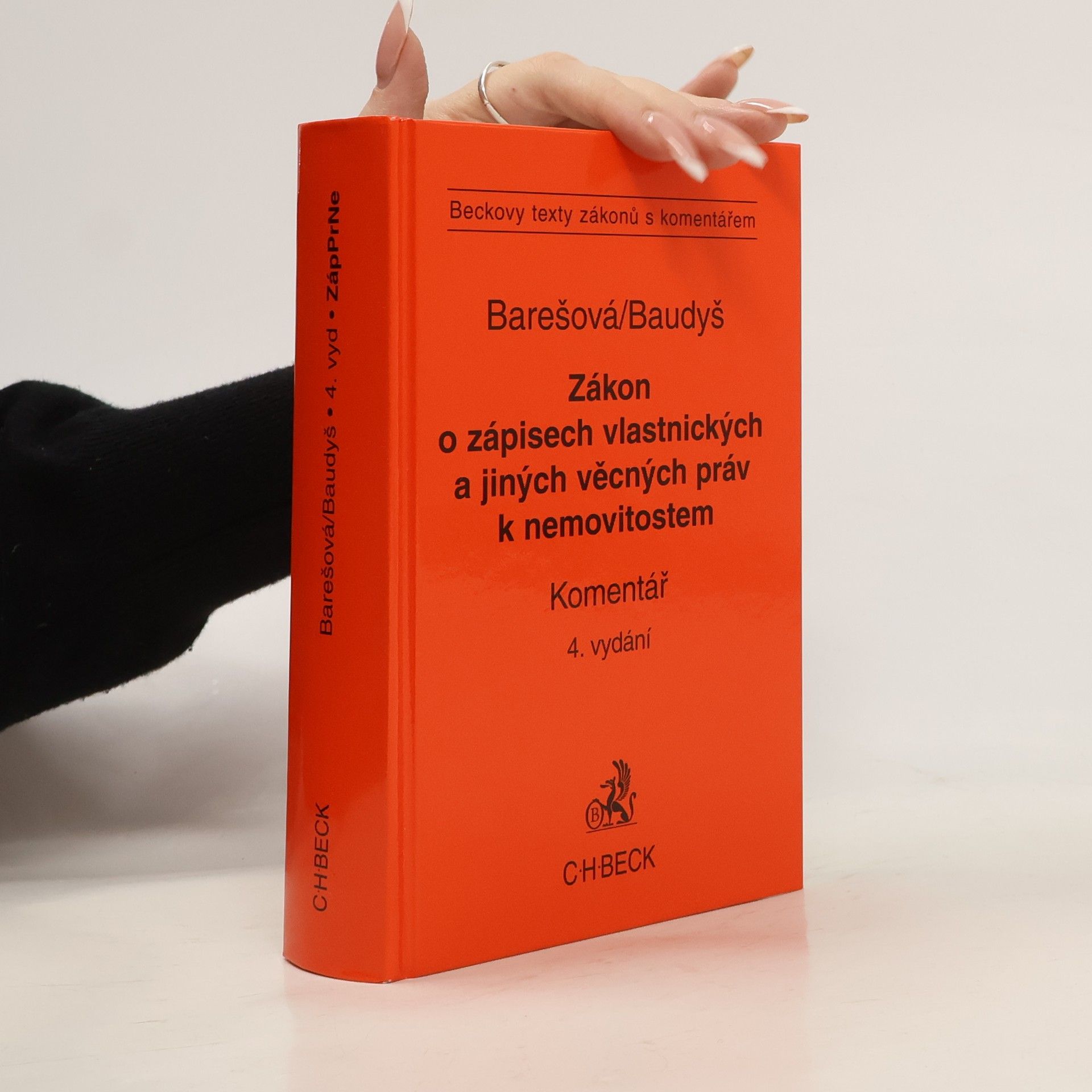 Eva Barešová Zákon o zápisech vlastnických a jiných věcných práv k nemovitostem