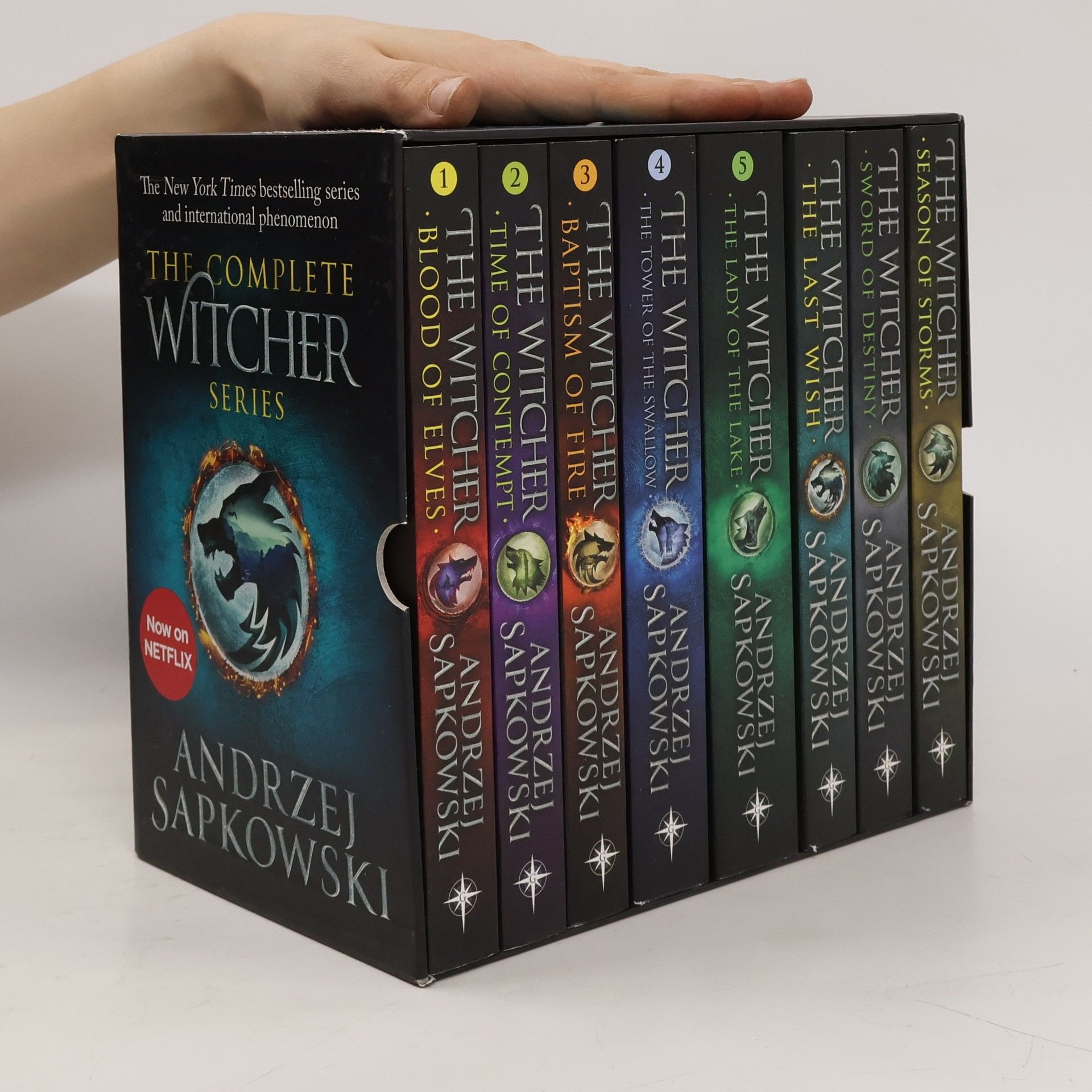 Andrzej Sapkowski The Witcher Box 1-8