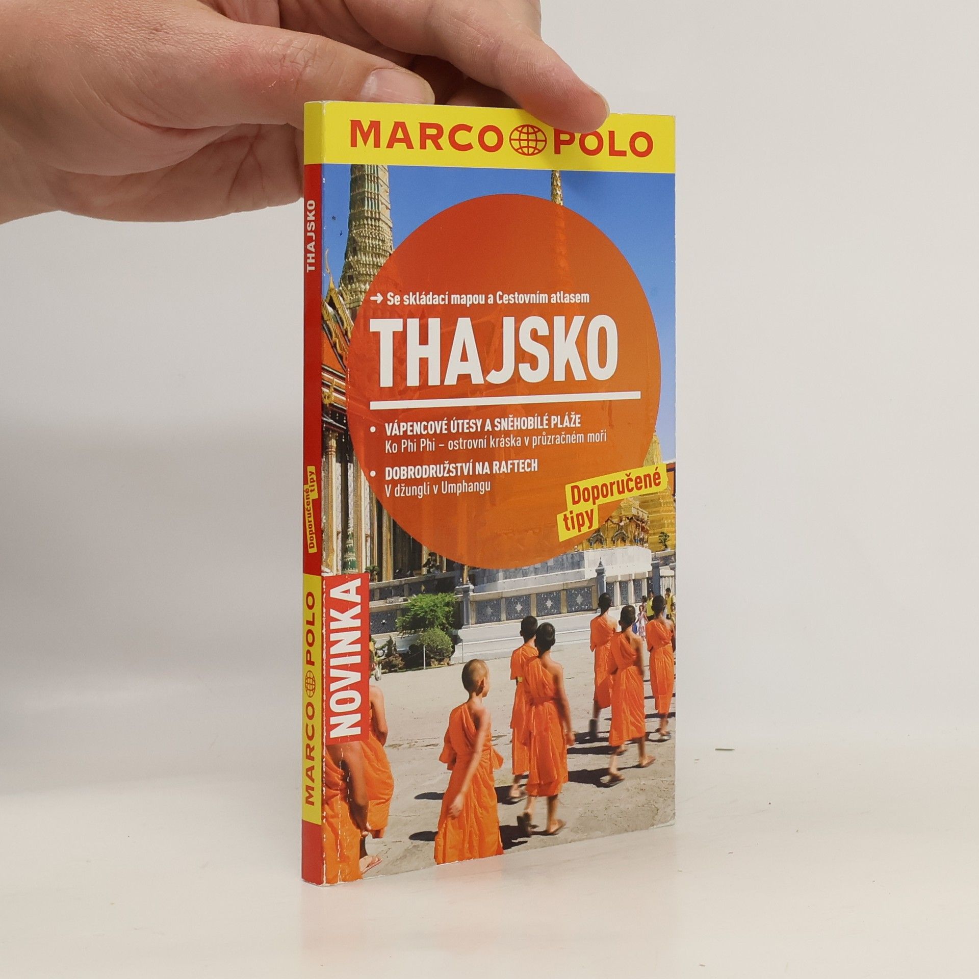 Wilfried Hahn Thajsko. Doporučené tipy. Se skládací mapou a cestovním atlasem