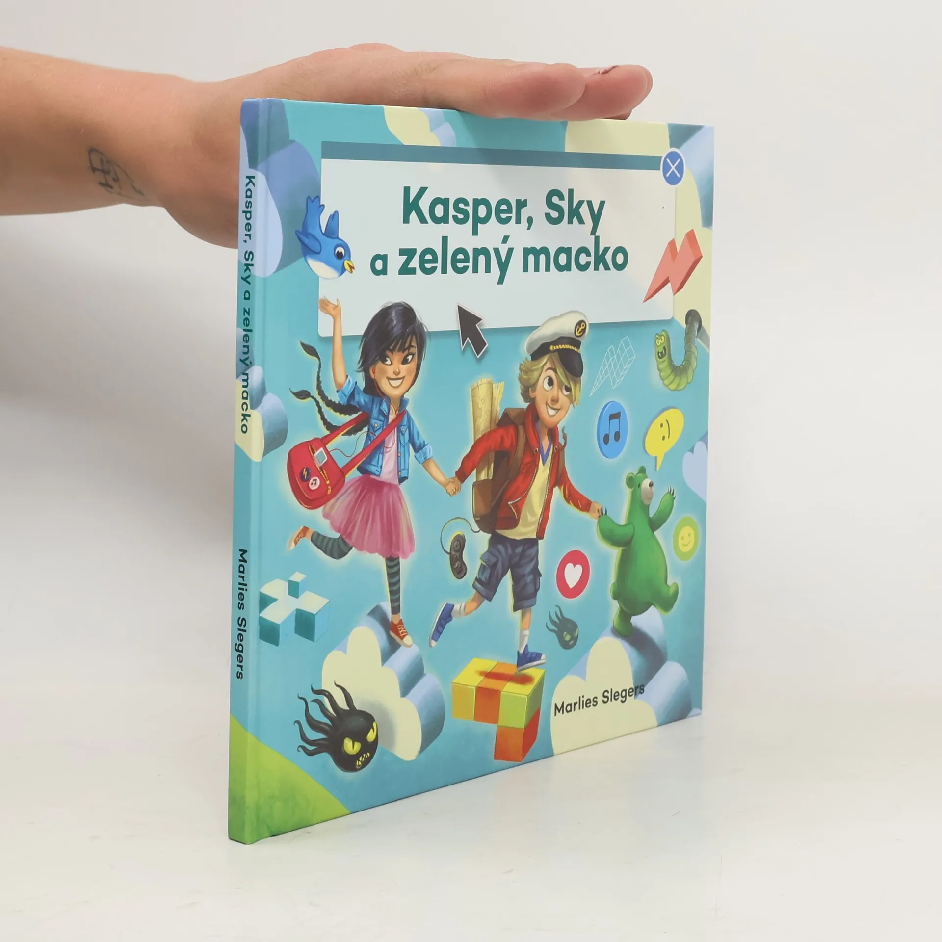 Kasper, Sky a zelený macko | Book | Hardcover | Marlies Slegers | SK