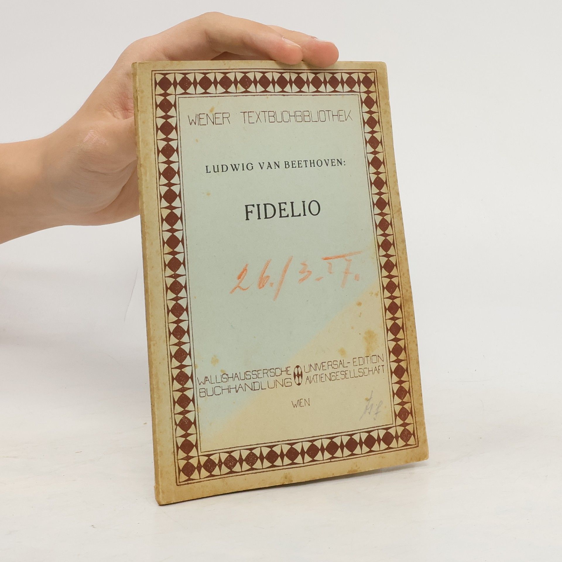 Fidelio. Oper in 2 Acten