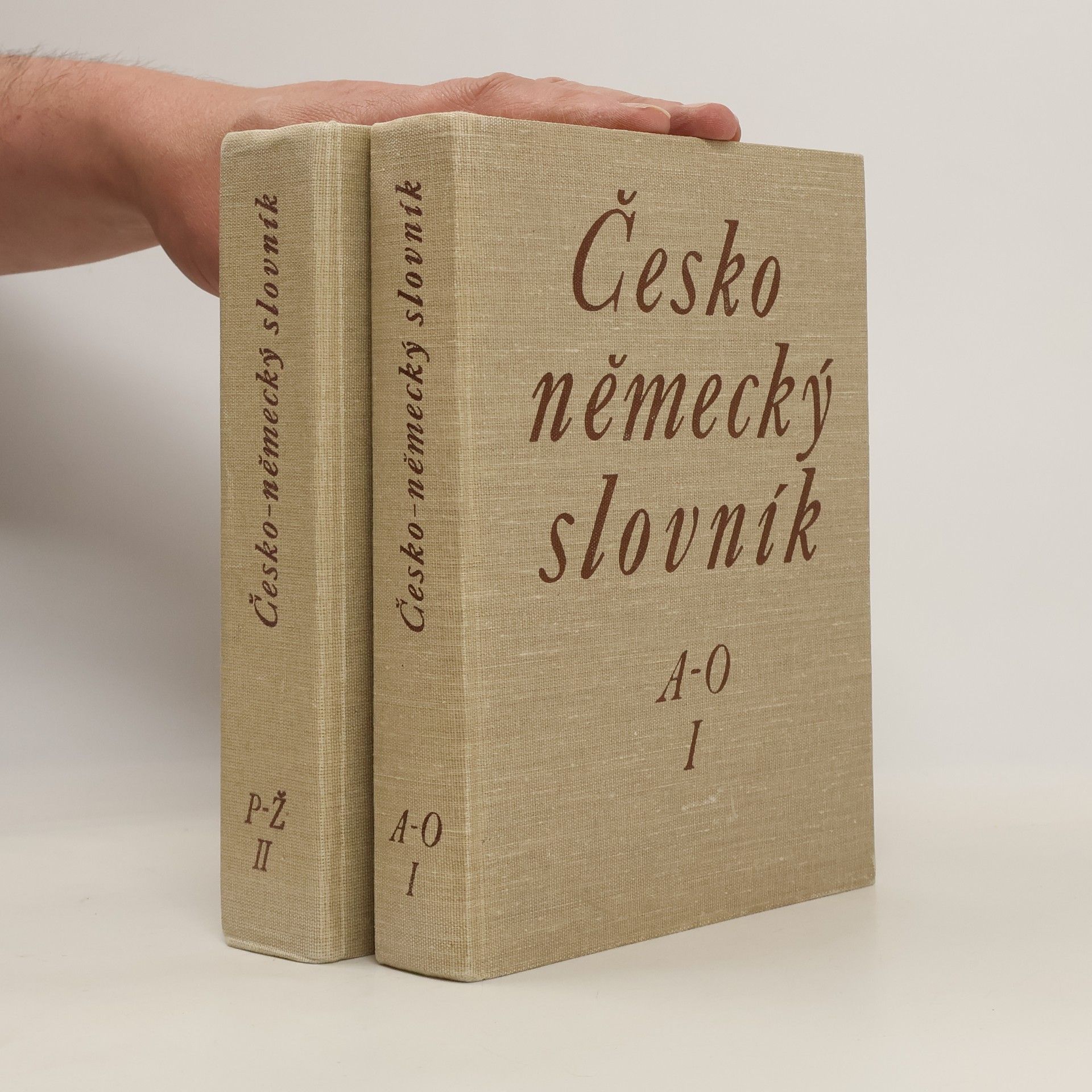 Autorenkollektiv Česko-německý slovník  I.-II.