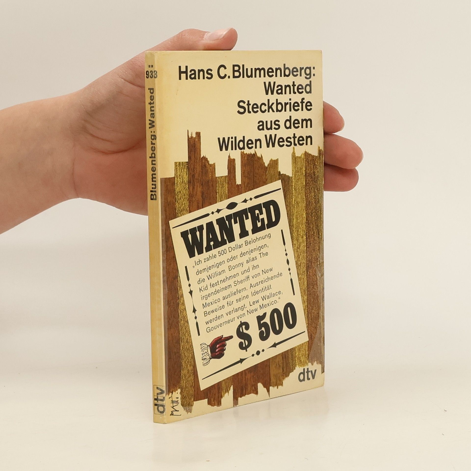 Hans Christoph Blumenberg Wanted